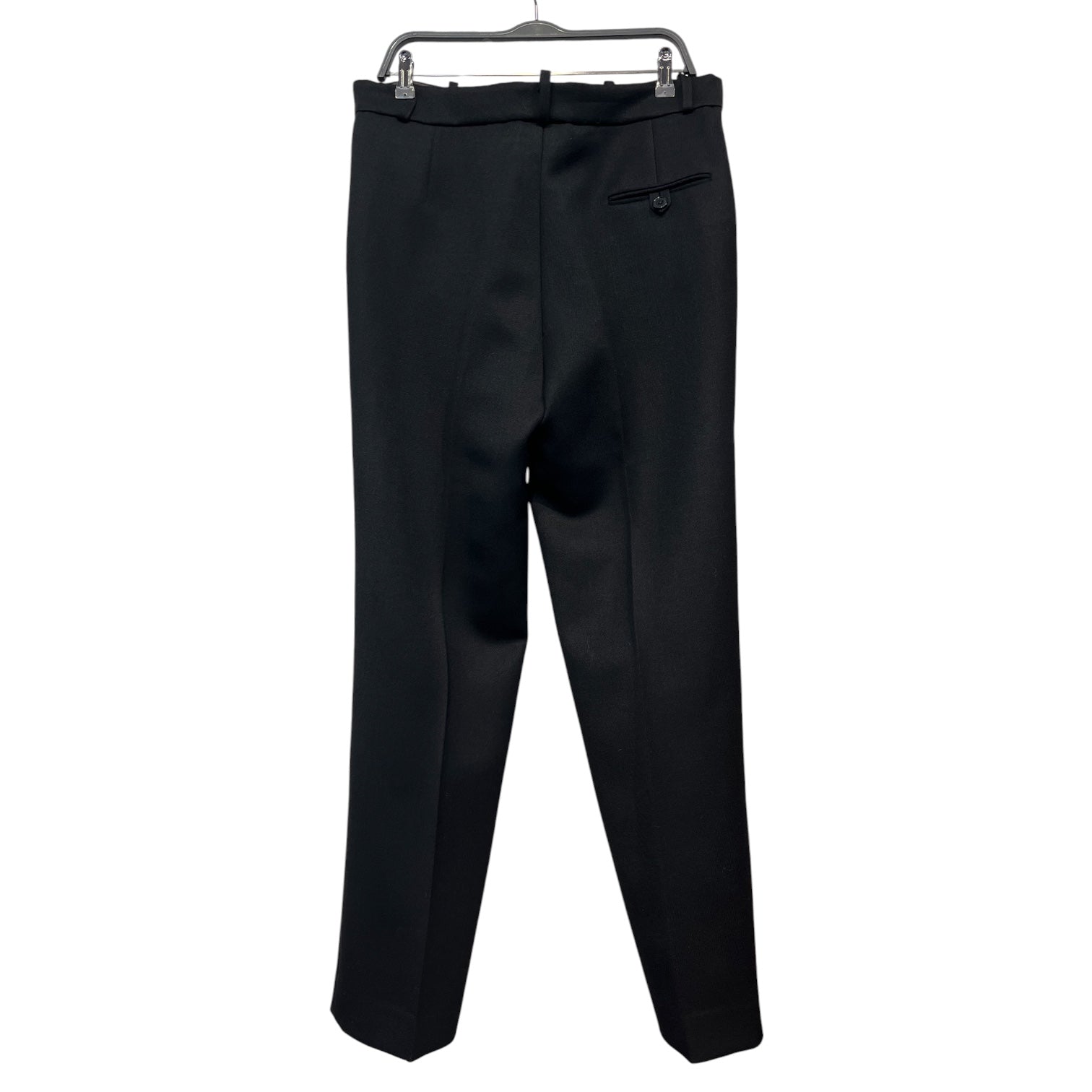 VETEMENTS/Slacks/L/Wool/BLK/heavy wool silk lined trouser view 2