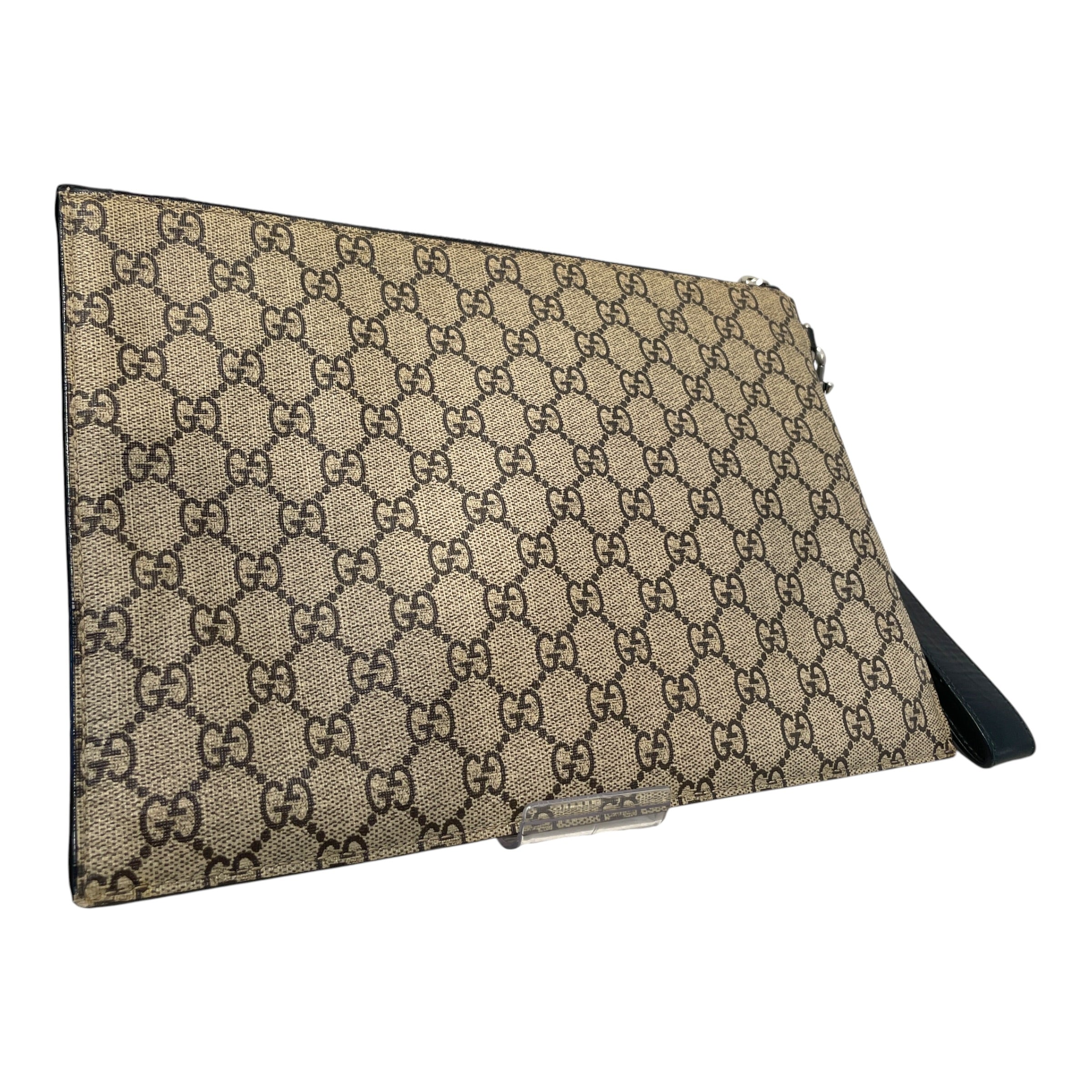 GUCCI/Pouch/Leather/BRW/Gucci Lion Pouch view 2
