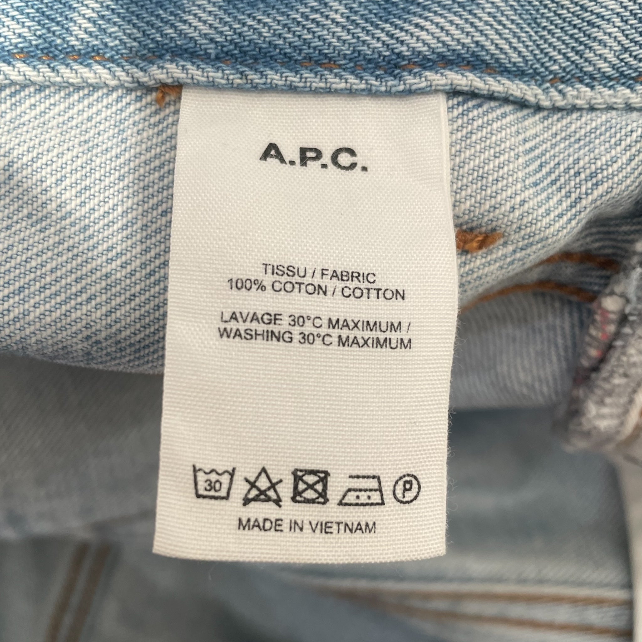 JJJJound/A.P.C./Straight Pants/Cotton/IDG/ view 4