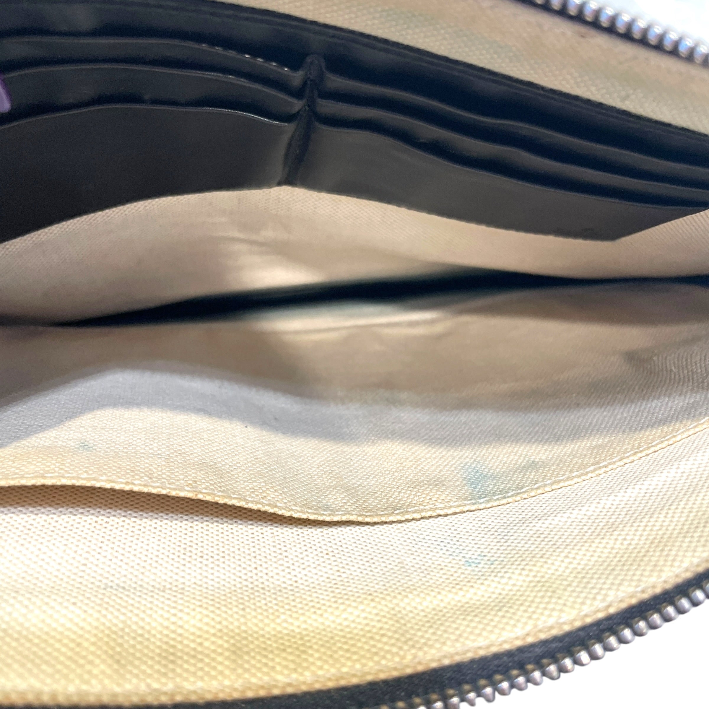 GUCCI/Pouch/Leather/BRW/Gucci Lion Pouch view 3