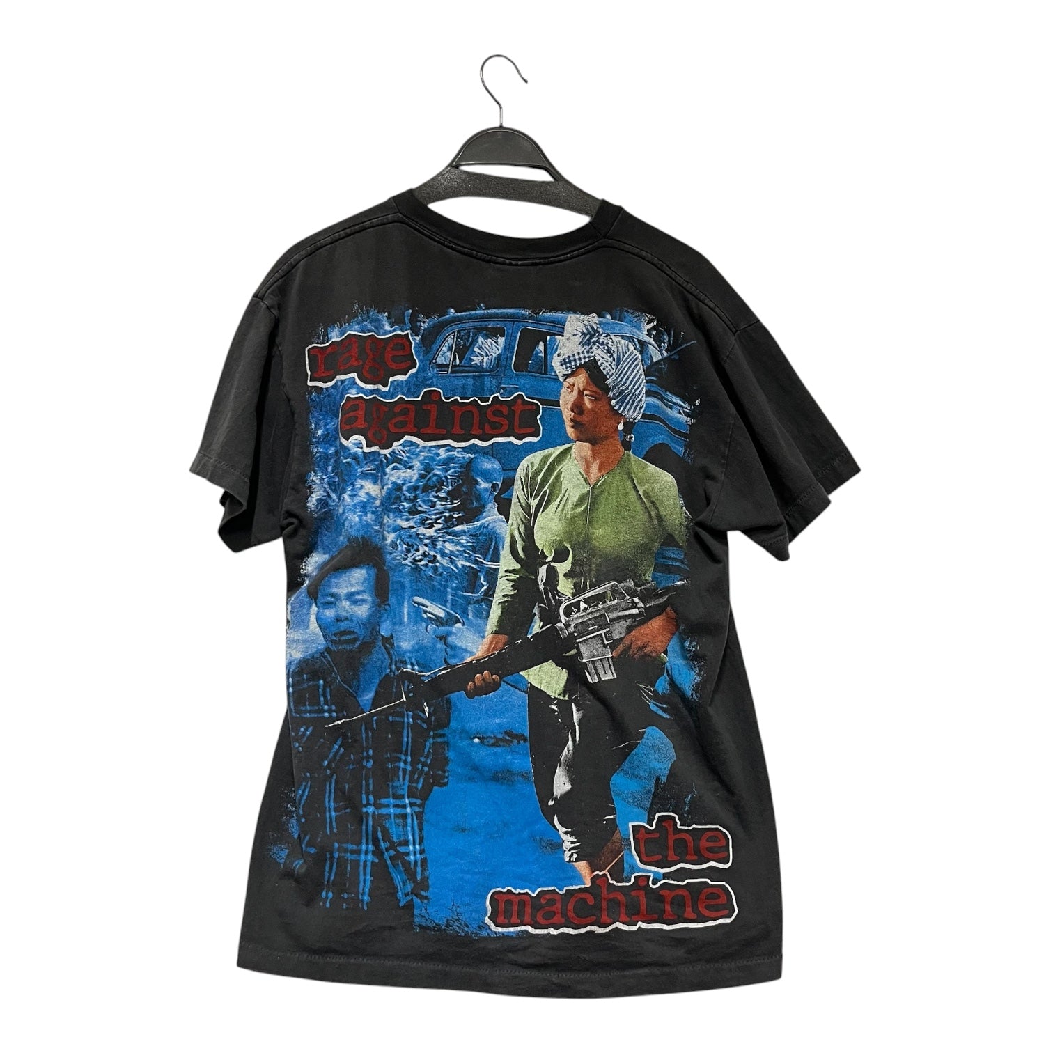Vintage/T-Shirt/Cotton/GRY/All Over Print/rage bombtrack view 2