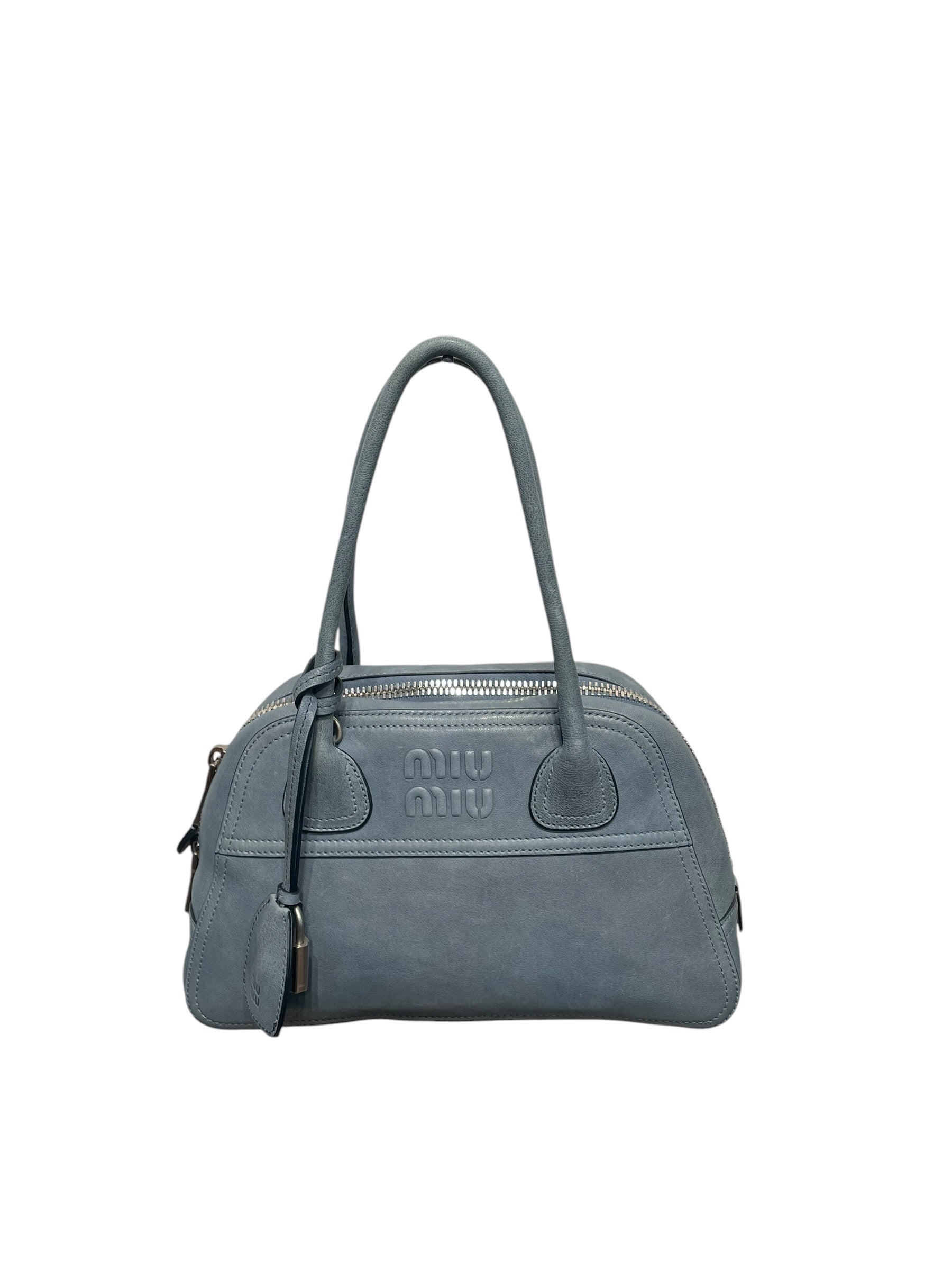 MIU MIU/Bag/Leather/BLU/VIVANT NAPPA BAG view 1