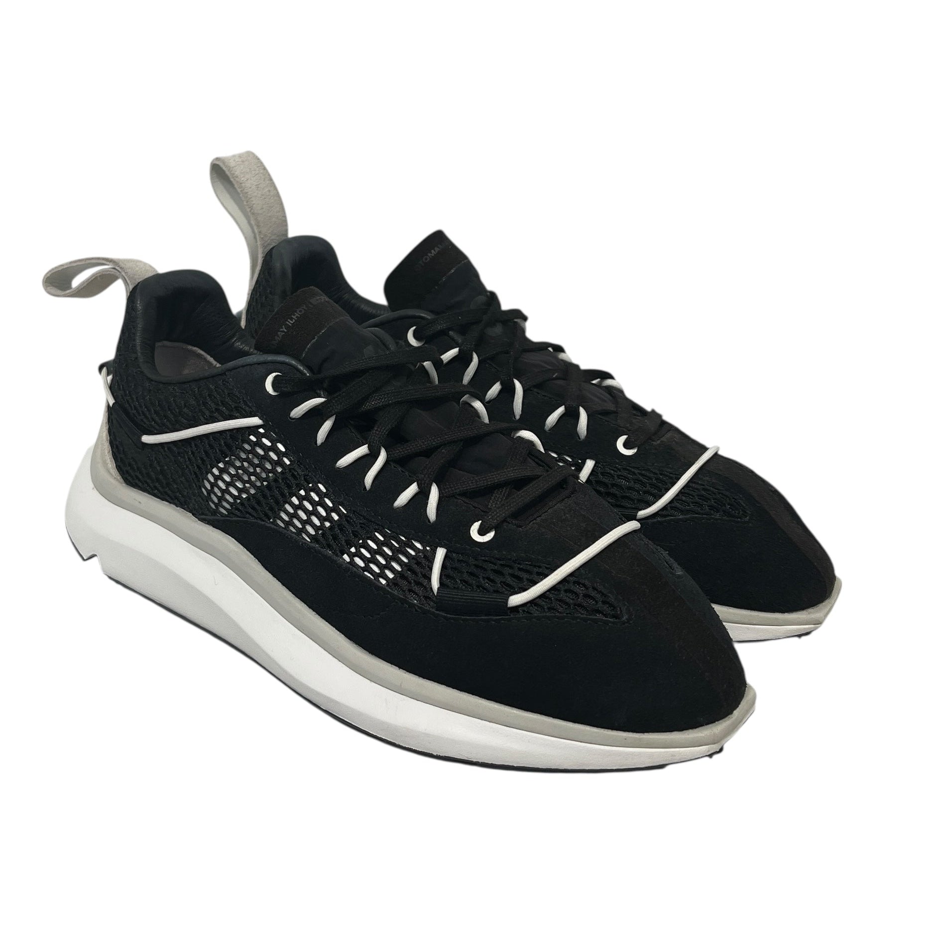Y-3/Low-Sneakers/US 9.5/Cotton/BLK/Shiku run view 1