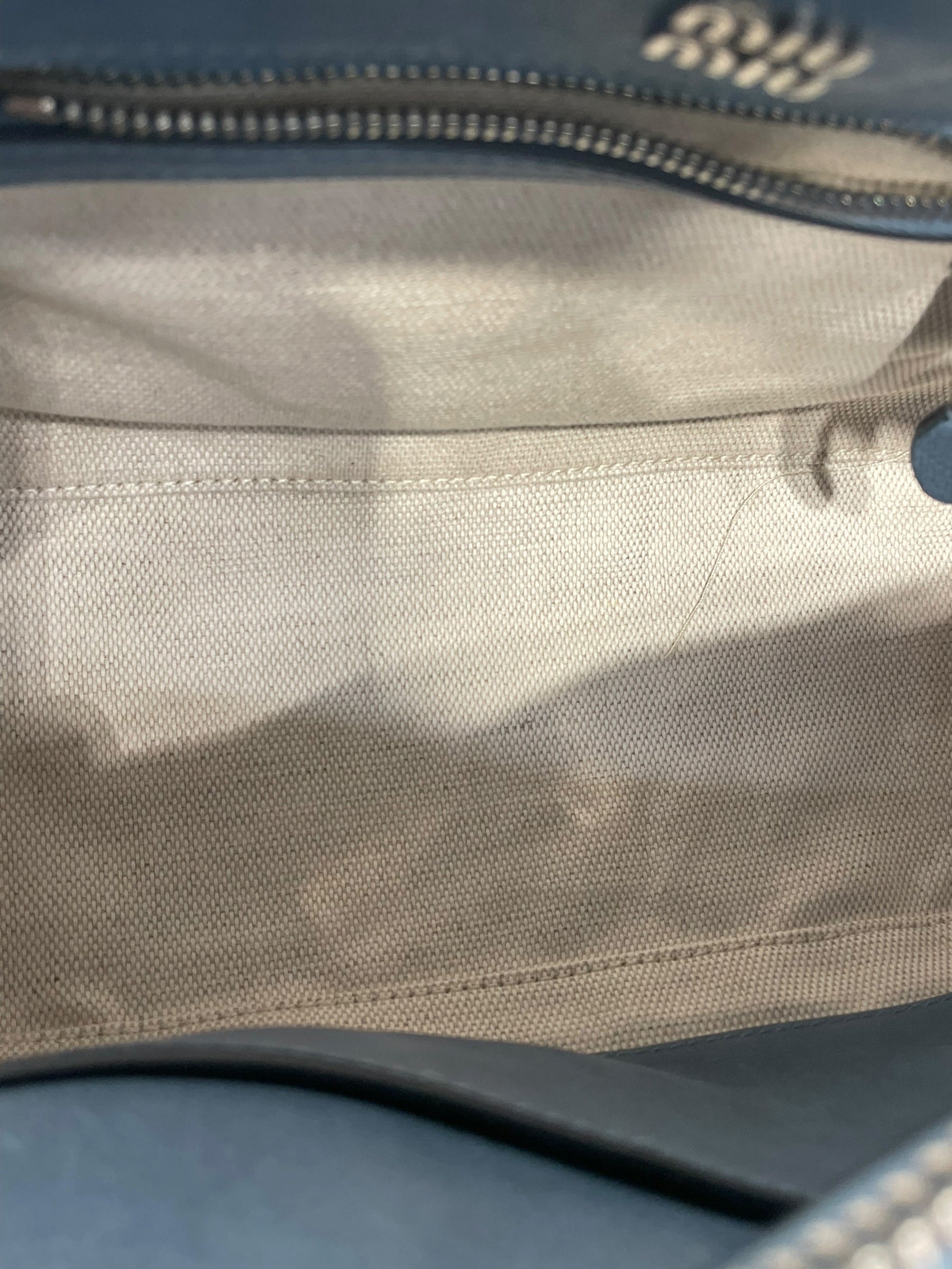 MIU MIU/Bag/Leather/BLU/VIVANT NAPPA BAG view 4