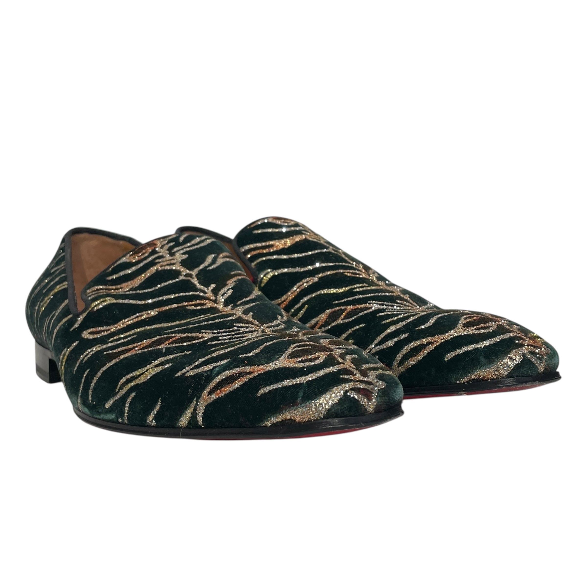 Christian Louboutin/Colonnaki Suede Bengale Loafers/EU 43.5 view 1
