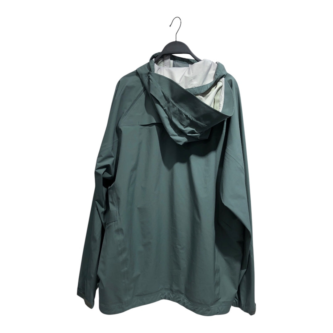 snow peak/Windbreaker/XL/Nylon/BLU/Seafoam Green Rain Jacket view 2