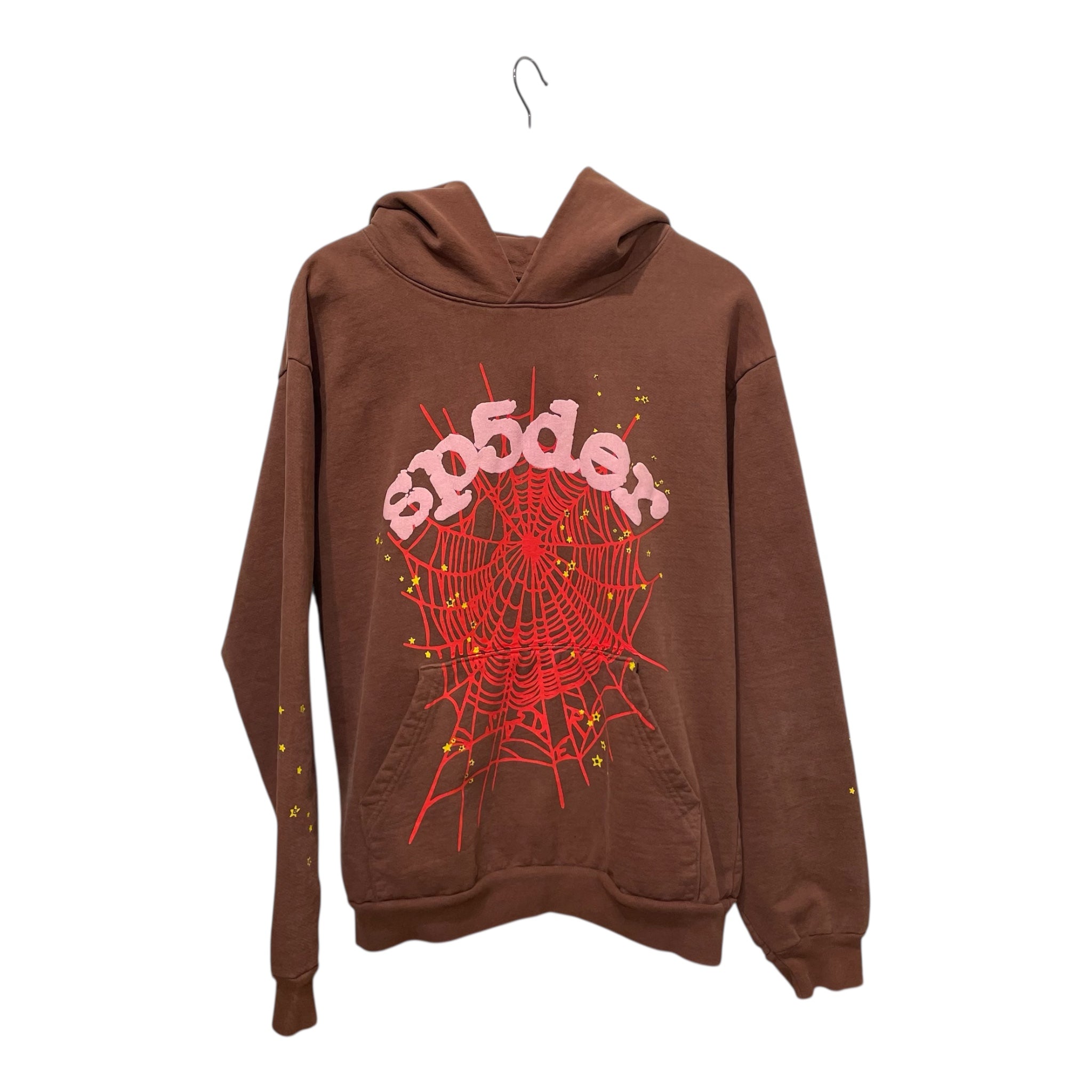 Sp5der/Hoodie/M/Graphic/Cotton/BRW/SP5DER WEB HOODIE view 1