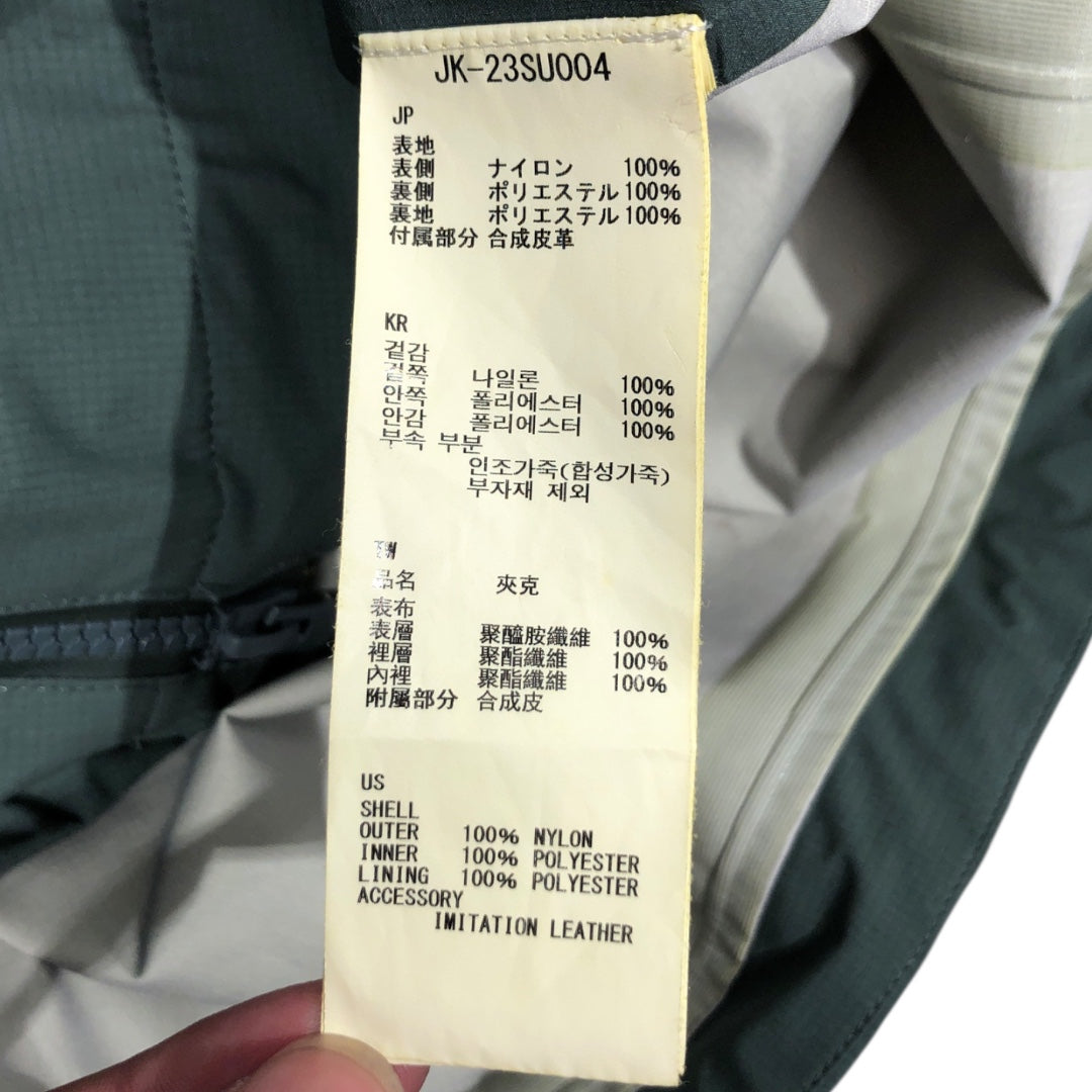 snow peak/Windbreaker/XL/Nylon/BLU/Seafoam Green Rain Jacket view 4
