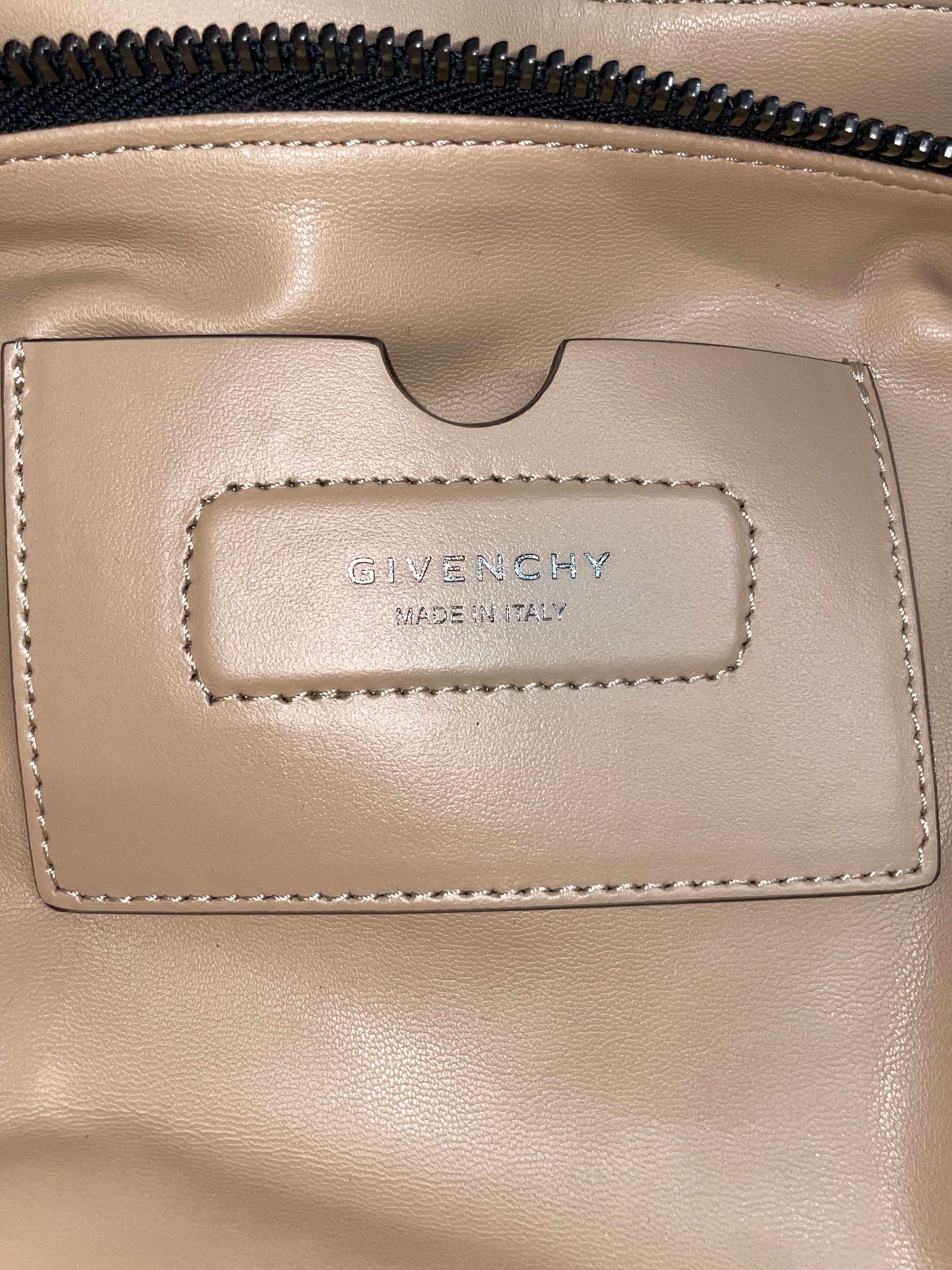 GIVENCHY/Hand Bag/Leather/BLK/BLK LOGO ON FRONT view 5