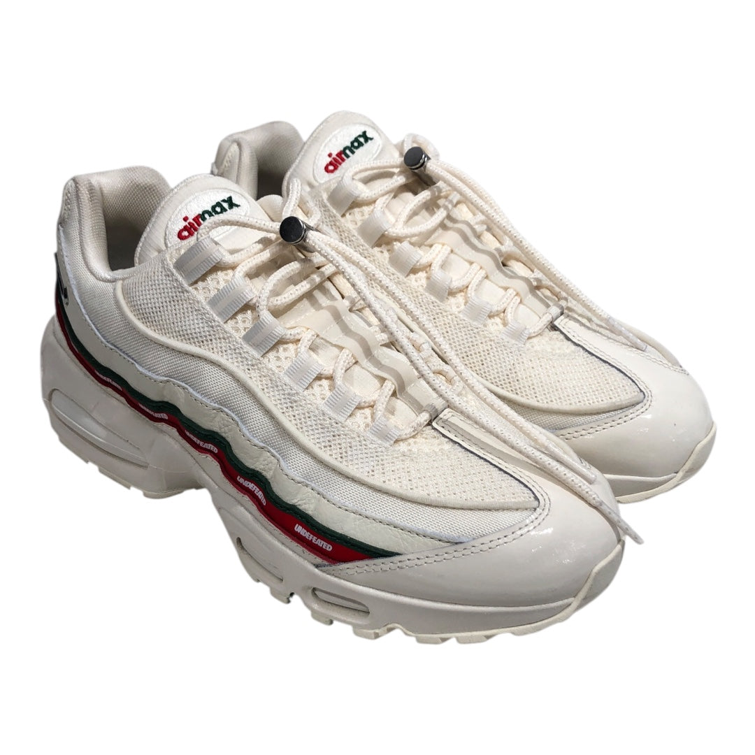 NIKE/UNDEFEATED/X AIR MAX 95 UNDEFEATED/Low-Sneakers/US 8/Nylon/WHT/IB4453-100 view 1