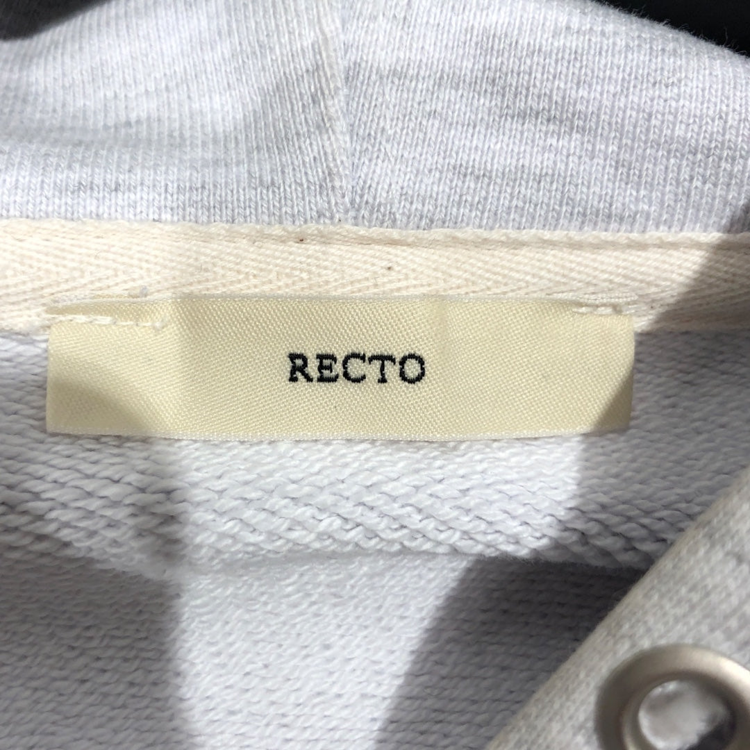 RECTO/Hoodie/FREE/Cotton/GRY/LIGHT HEATHER GREY view 3