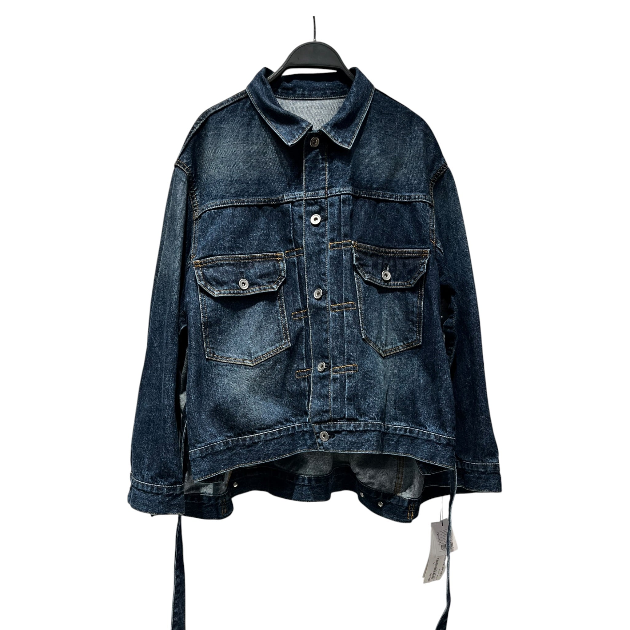 Sacai/Denim Jkt/4/Denim/BLU/Single Breasted/7134 view 1
