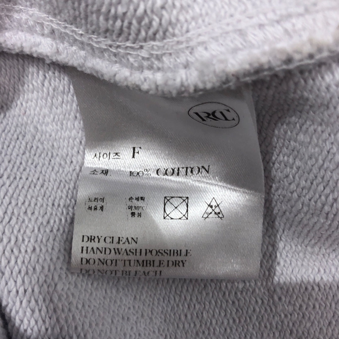 RECTO/Hoodie/FREE/Cotton/GRY/LIGHT HEATHER GREY view 4