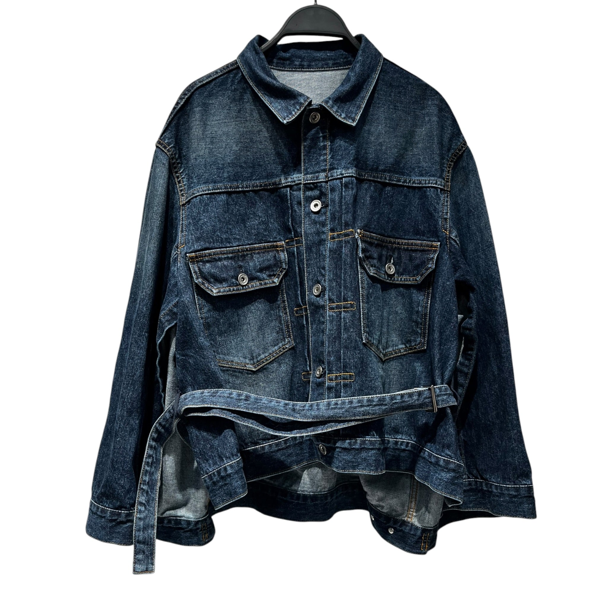 Sacai/Denim Jkt/4/Denim/BLU/Single Breasted/7134 view 3