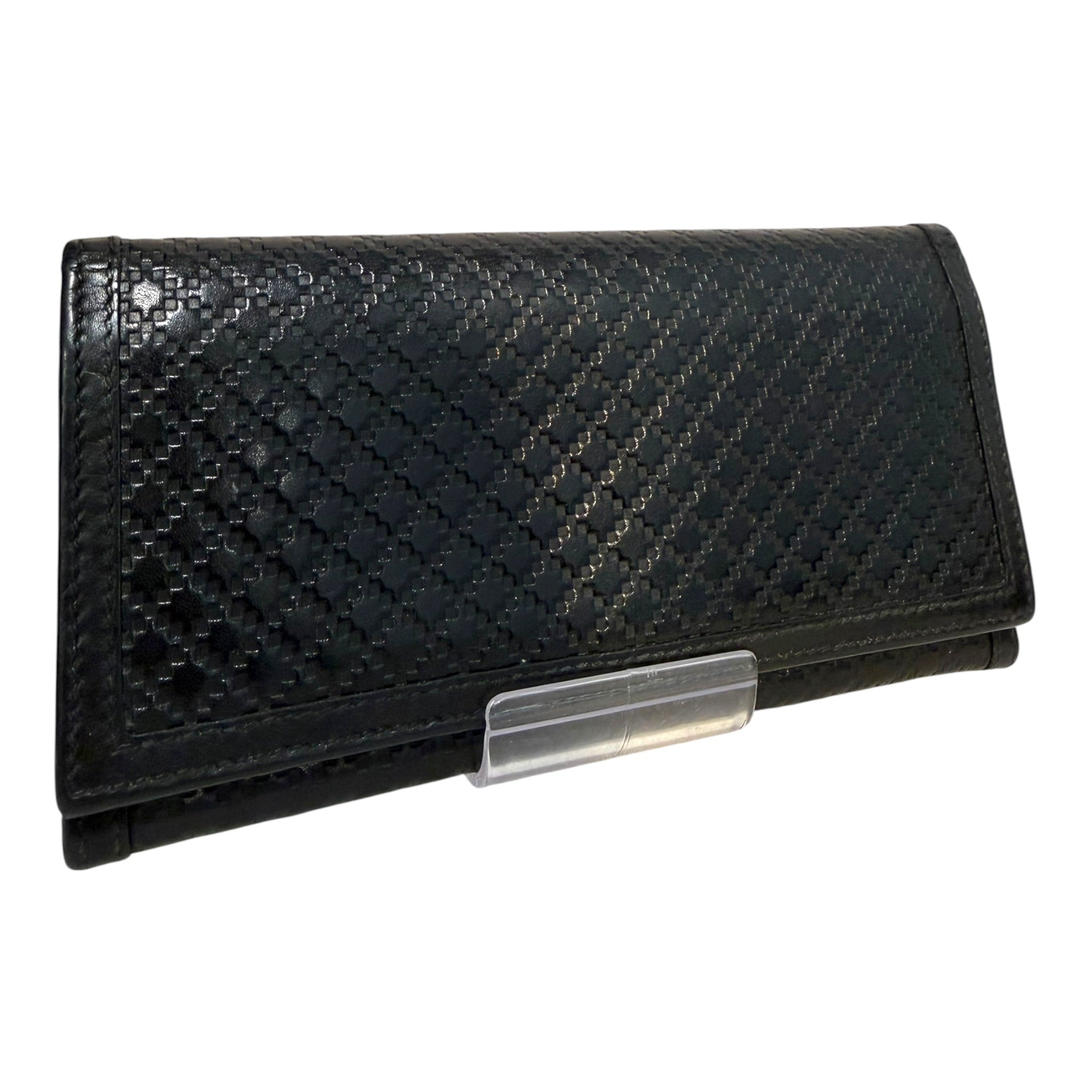 GUCCI/Bifold Wallet/Leather/BLK/Bifold Wallet view 1
