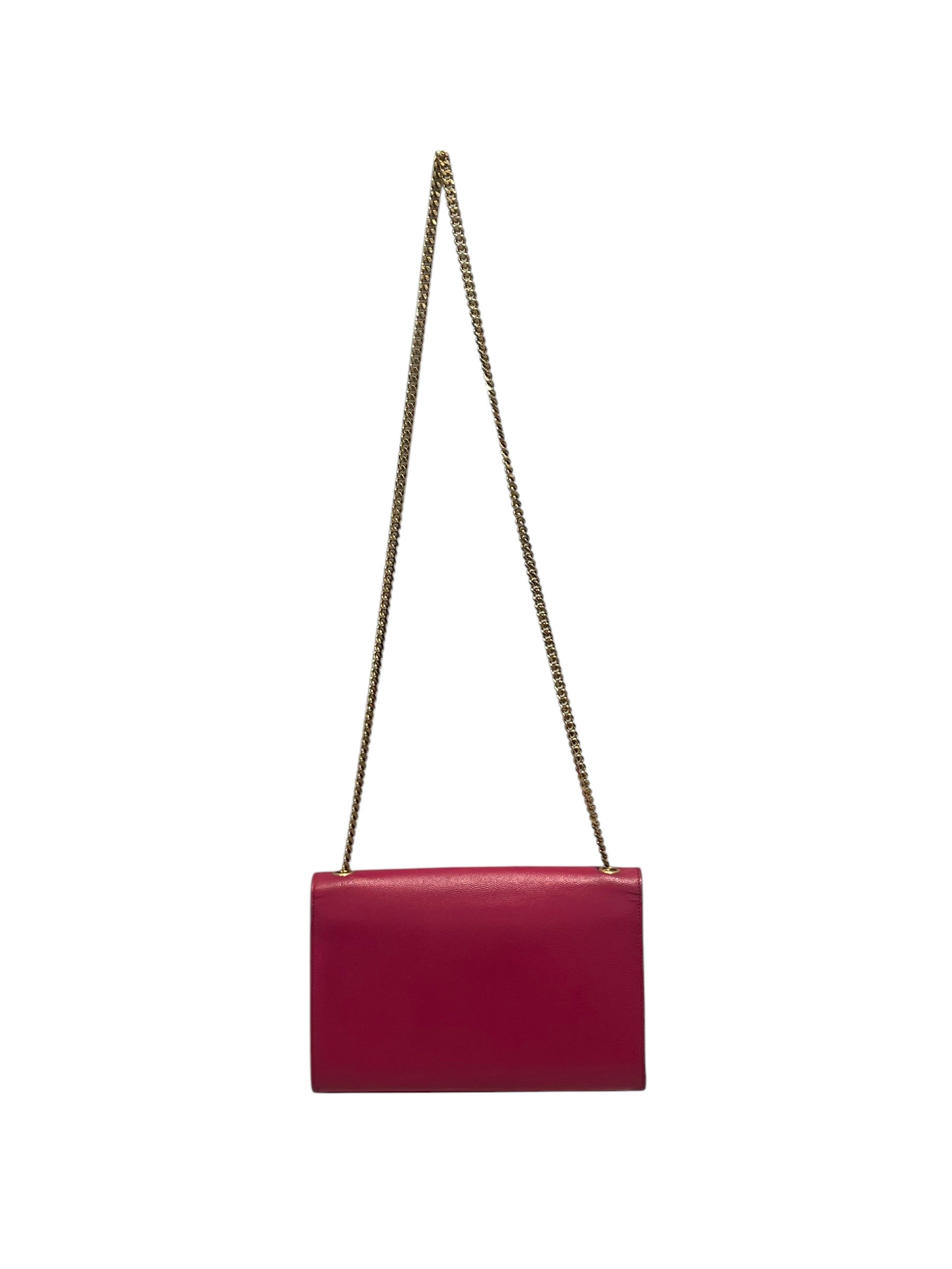 YVES SAINT LAURENT/Clutch Bag/Leather/PNK/Kate Monogram view 2