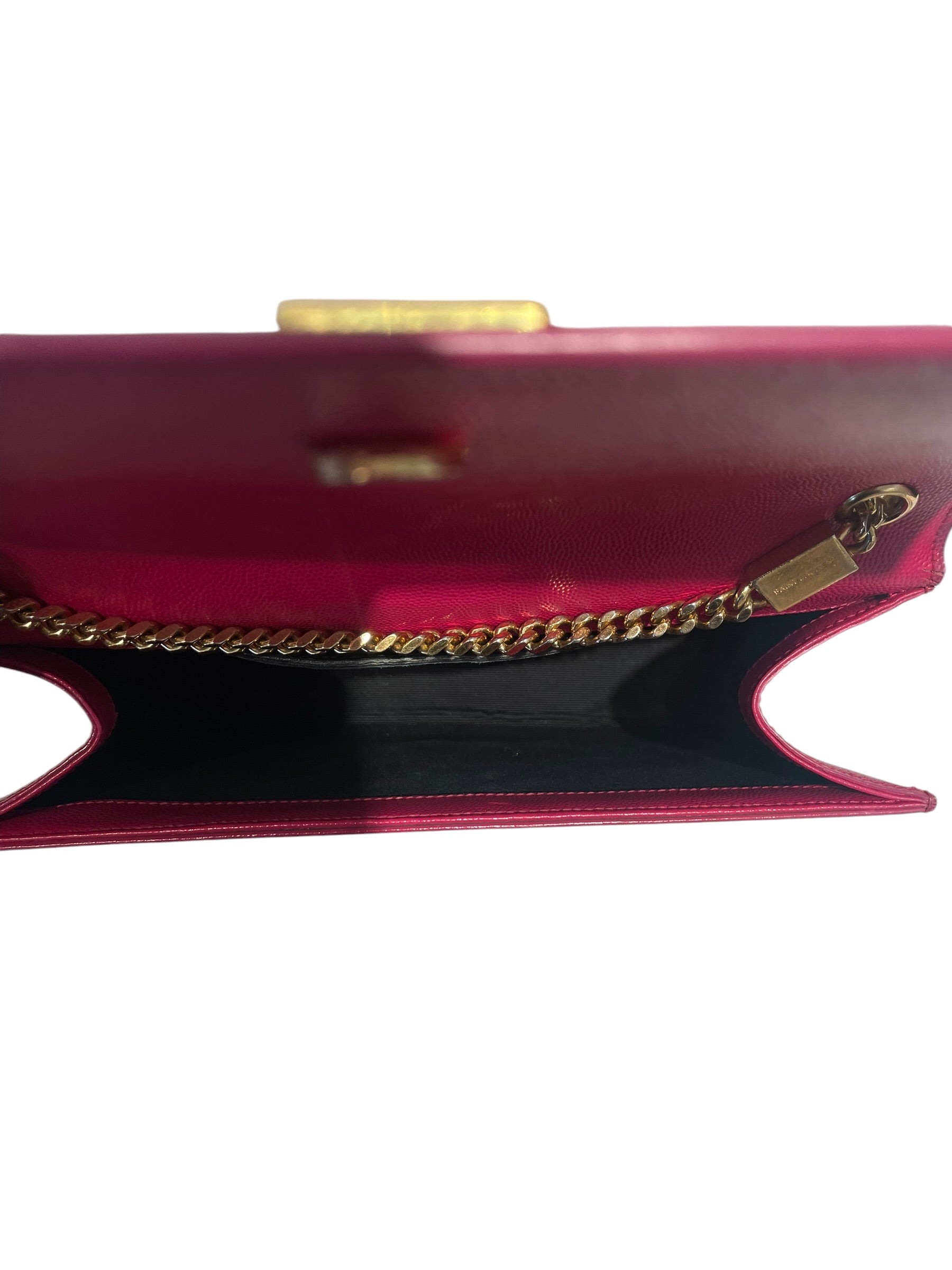 YVES SAINT LAURENT/Clutch Bag/Leather/PNK/Kate Monogram view 4