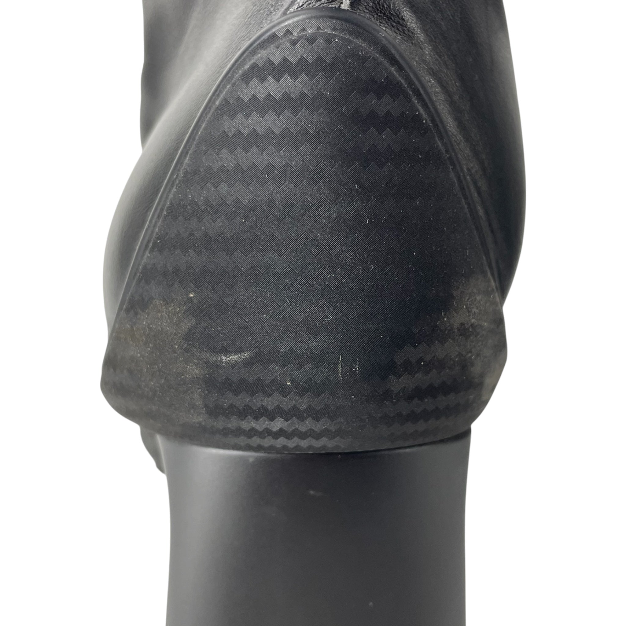 BALENCIAGA/Pull-On Boots/EU 42/Leather/BLK/VIBRAM 5 TOE HEEL view 5
