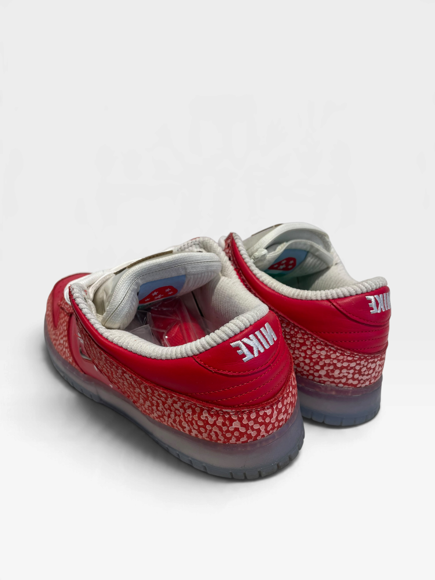 NIKE/STINGWATER X SB DUNK LOW OG QS/Low-Sneakers/US 10.5/Leather/RED/DH7650-600 view 2