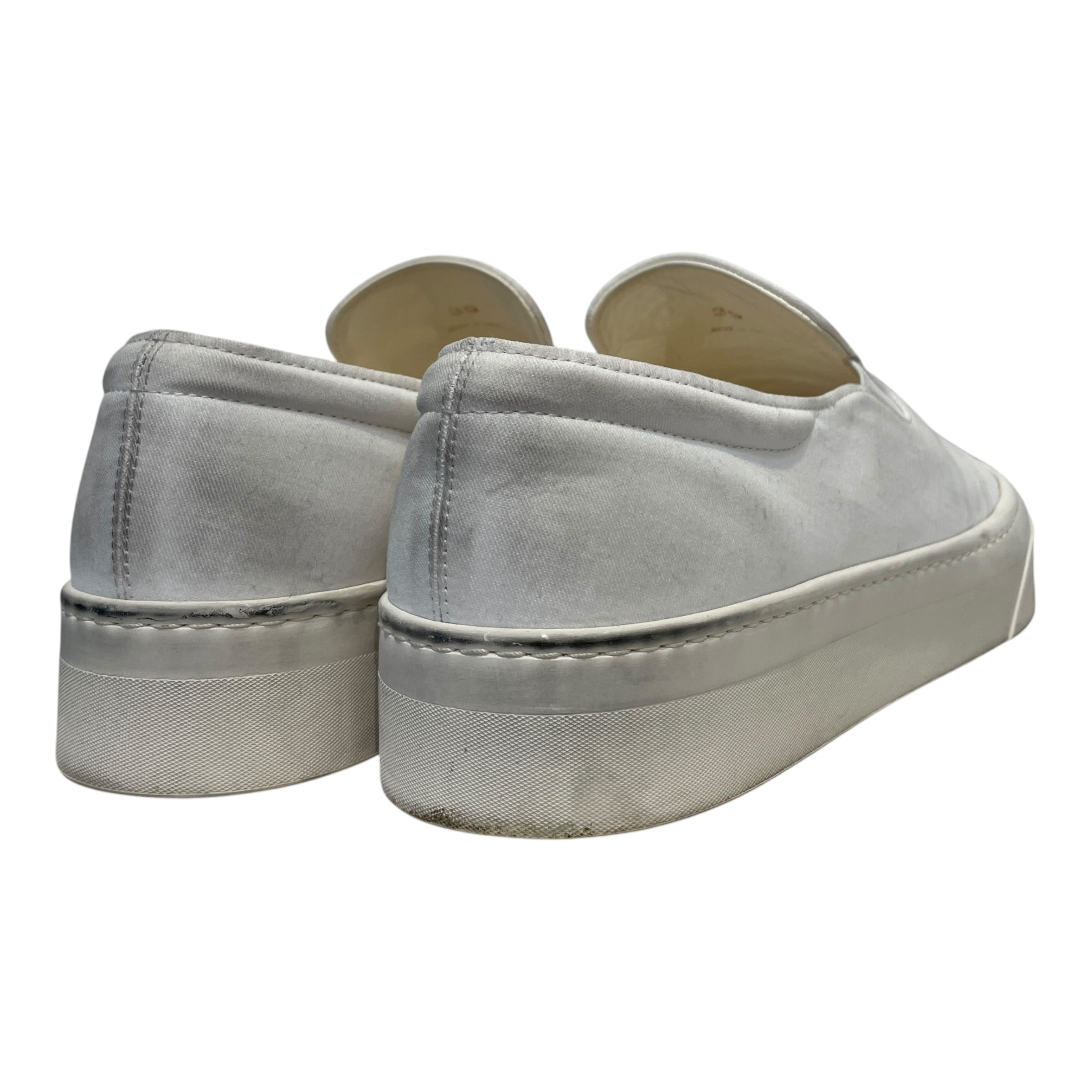 THE ROW/Shoes/EU 39/Cotton/WHT/Slip Ons view 2