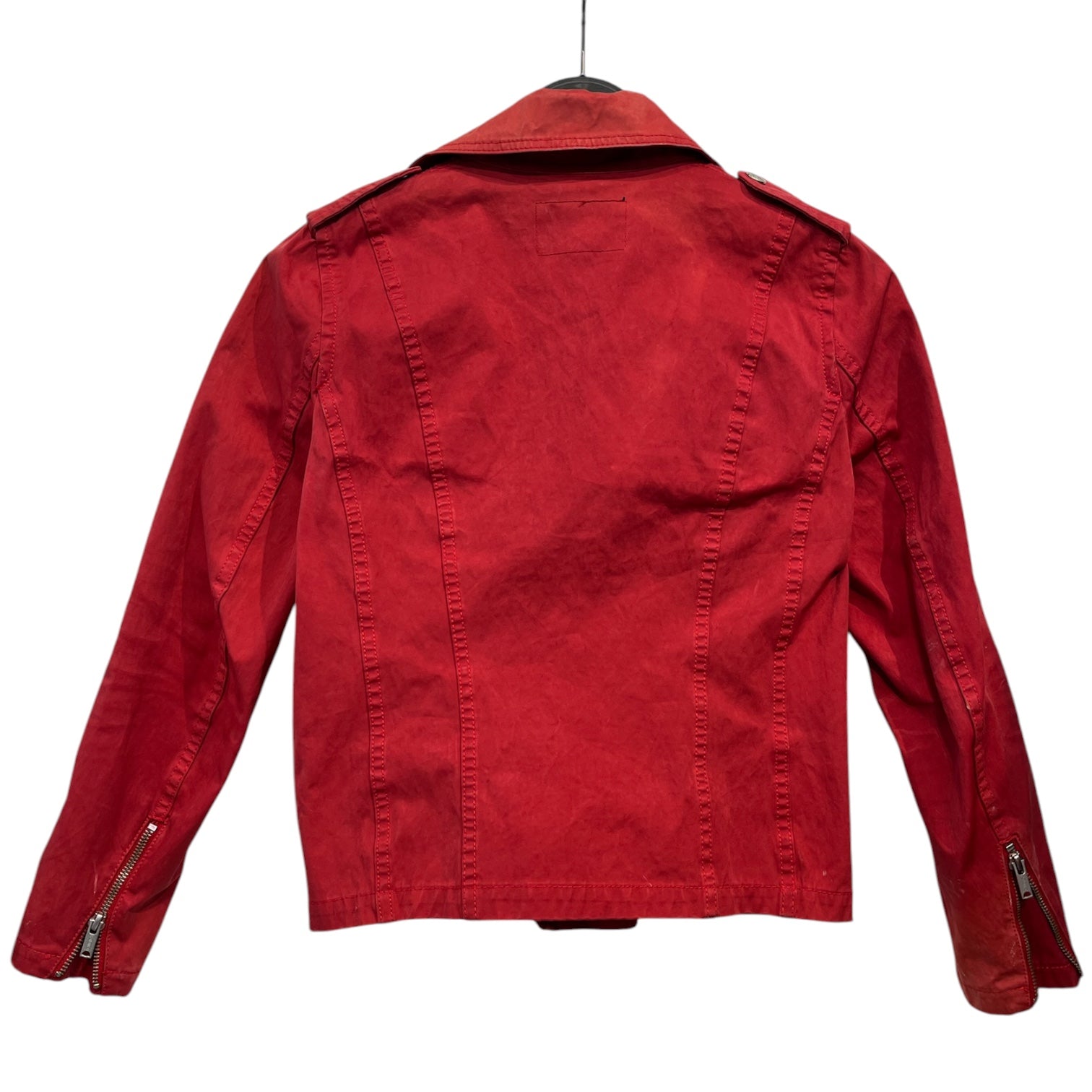 HYSTERIC GLAMOUR/Riders Jkt (W)/S/RED/RIDERS JACKET view 2