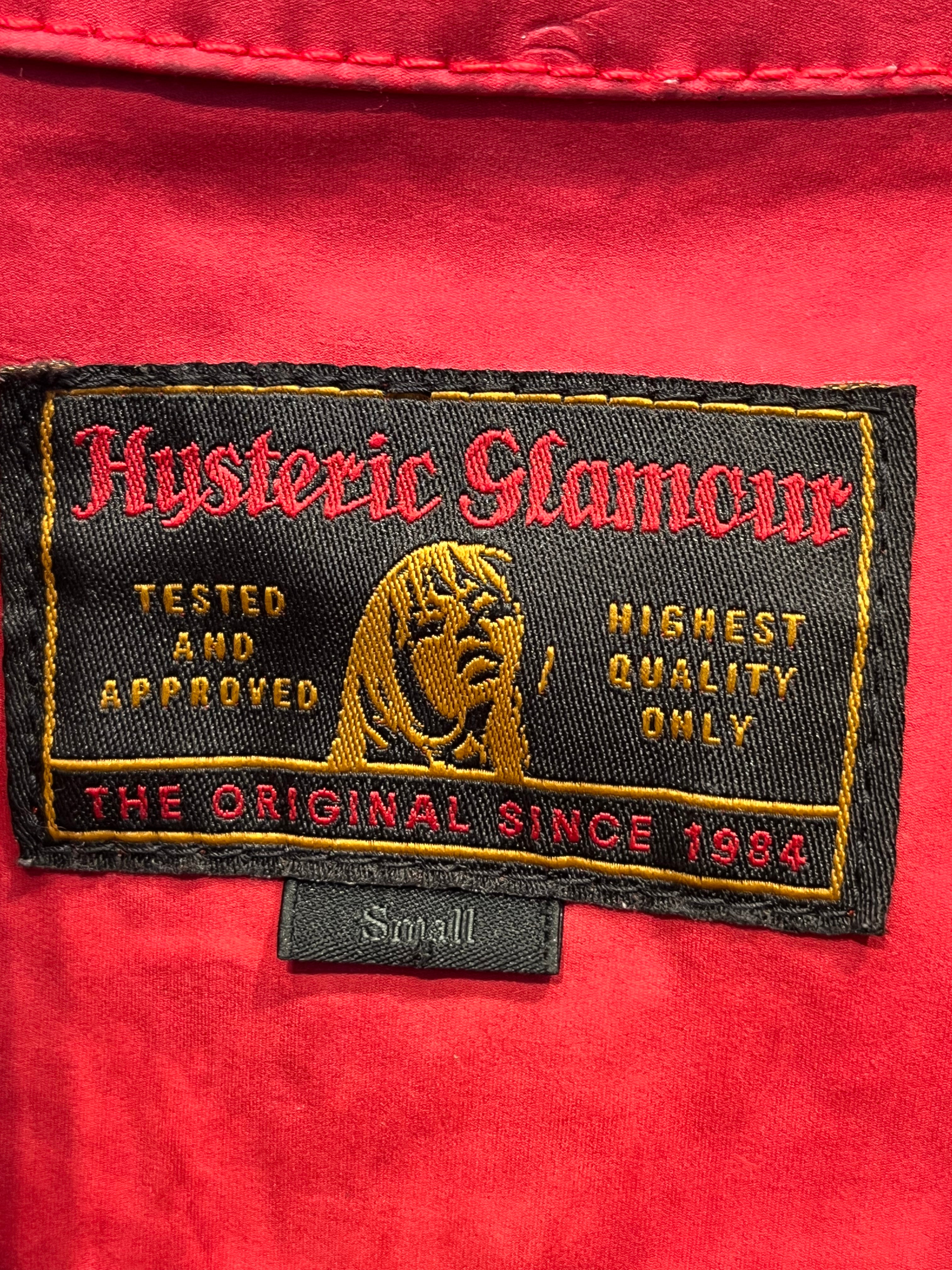 HYSTERIC GLAMOUR/Riders Jkt (W)/S/RED/RIDERS JACKET view 3