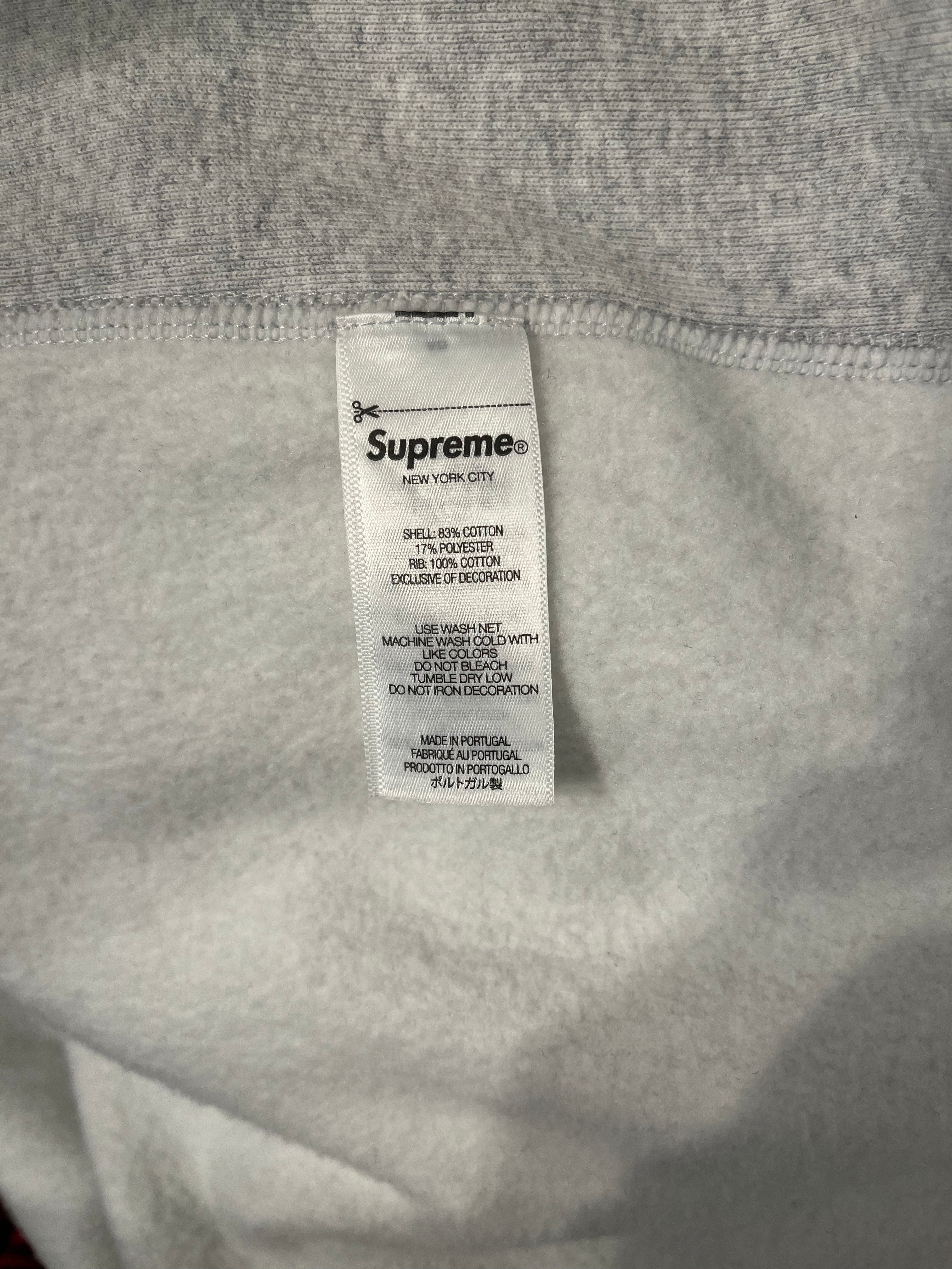 GHOSTFACE/Supreme/Hoodie/L/Cotton/GRY/SUPREME DRIP LOGO view 4