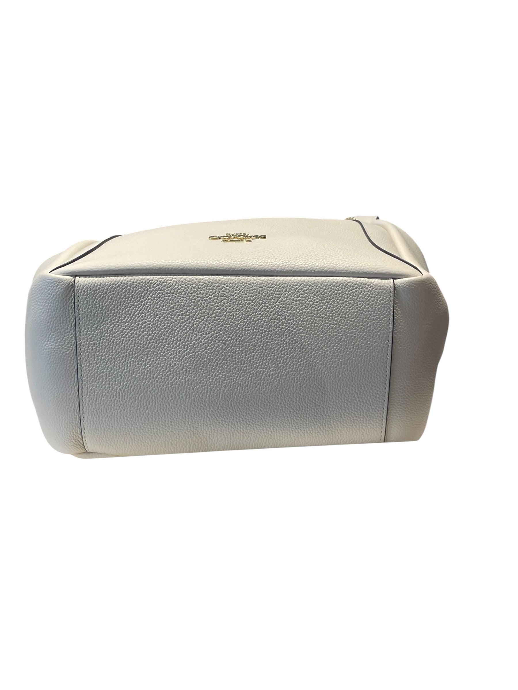 COACH/Hand Bag/Leather/WHT/hadley turnlock view 4