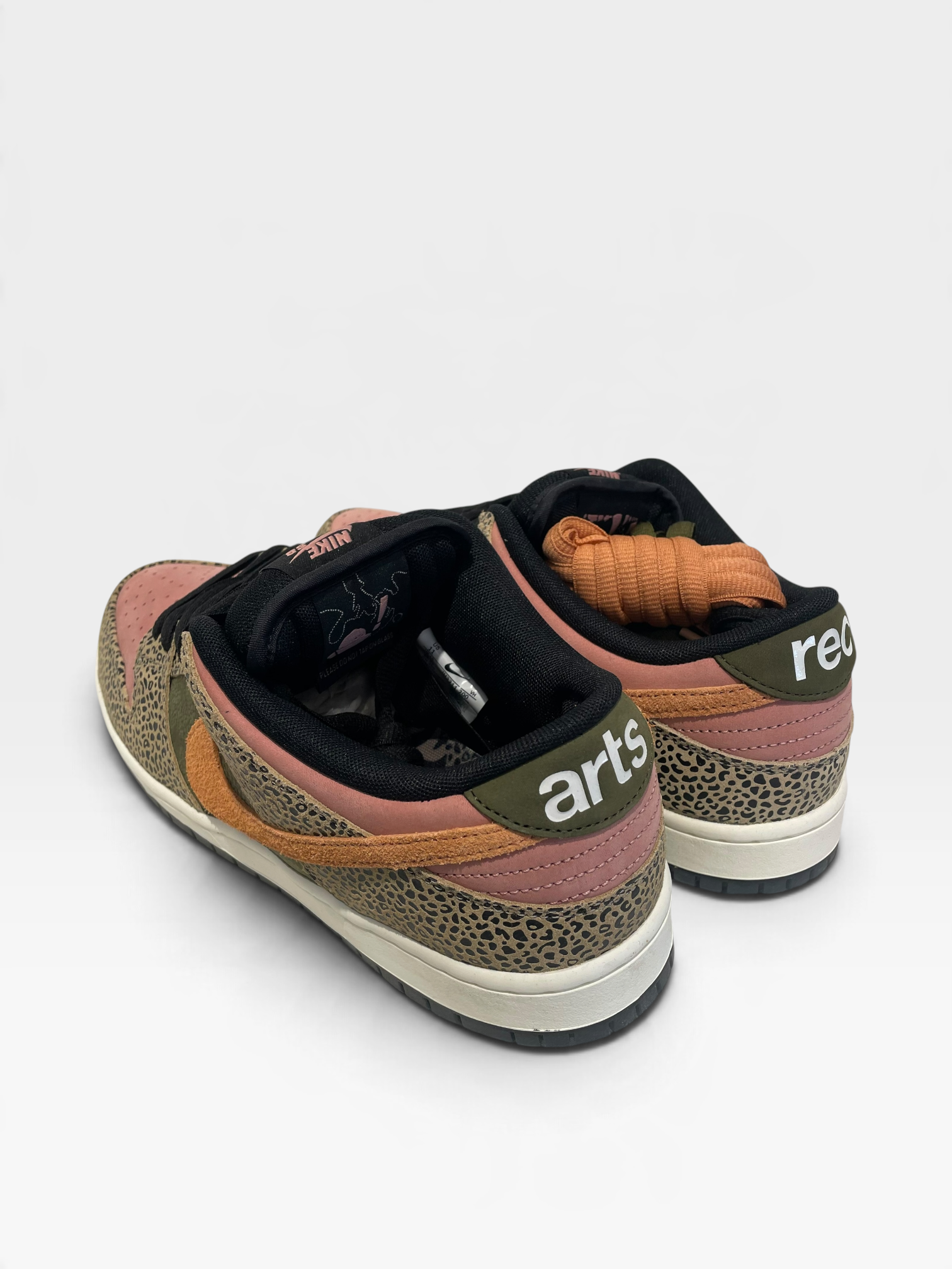 NIKE SB/Low-Sneakers/US 11/Leopard/Leather/MLT/Dunk Low "Arts-Rec Safari" view 2