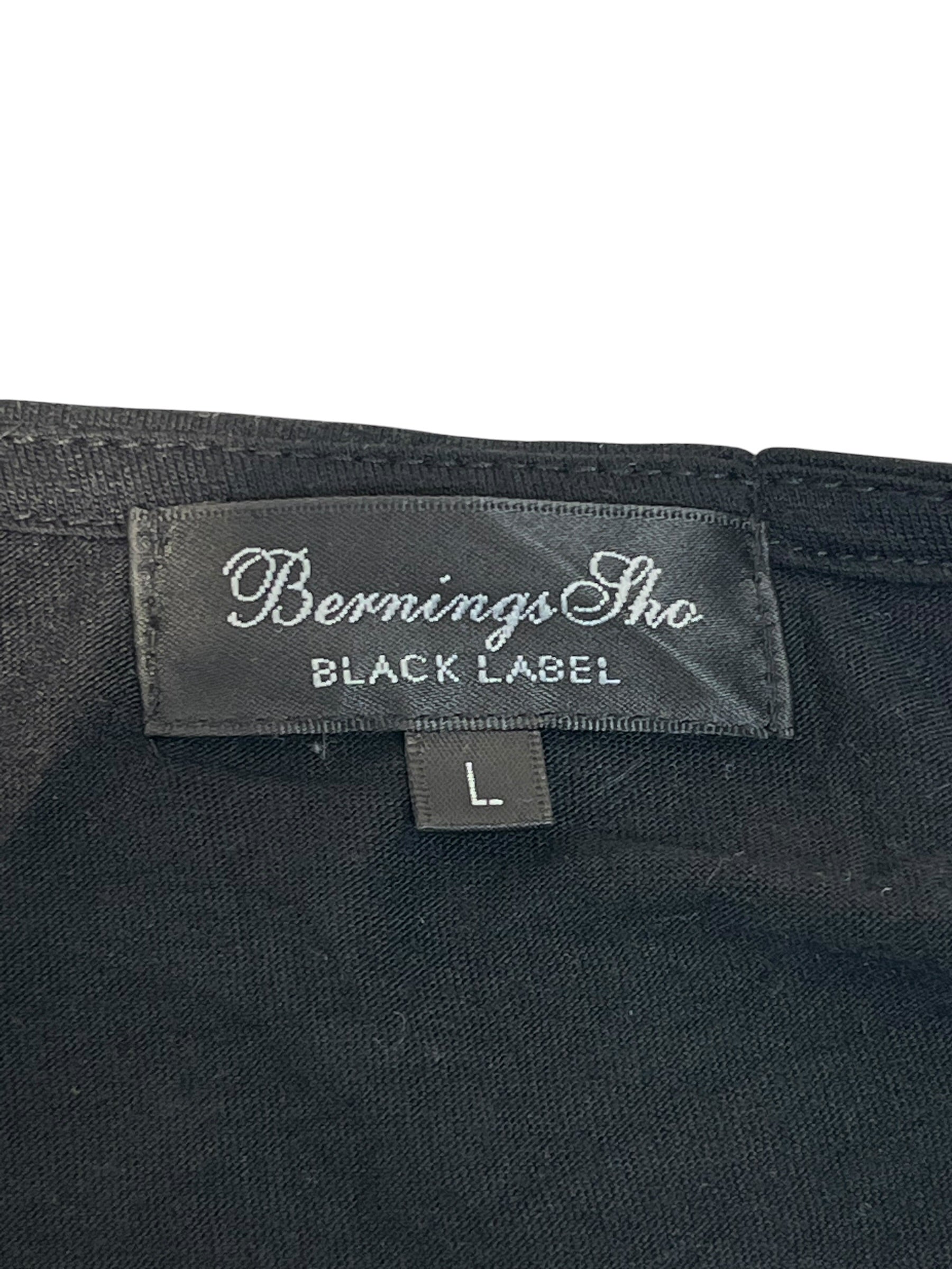 BERNINGS-SHO/LS T-Shirt/L/Cotton/BLK/ view 3