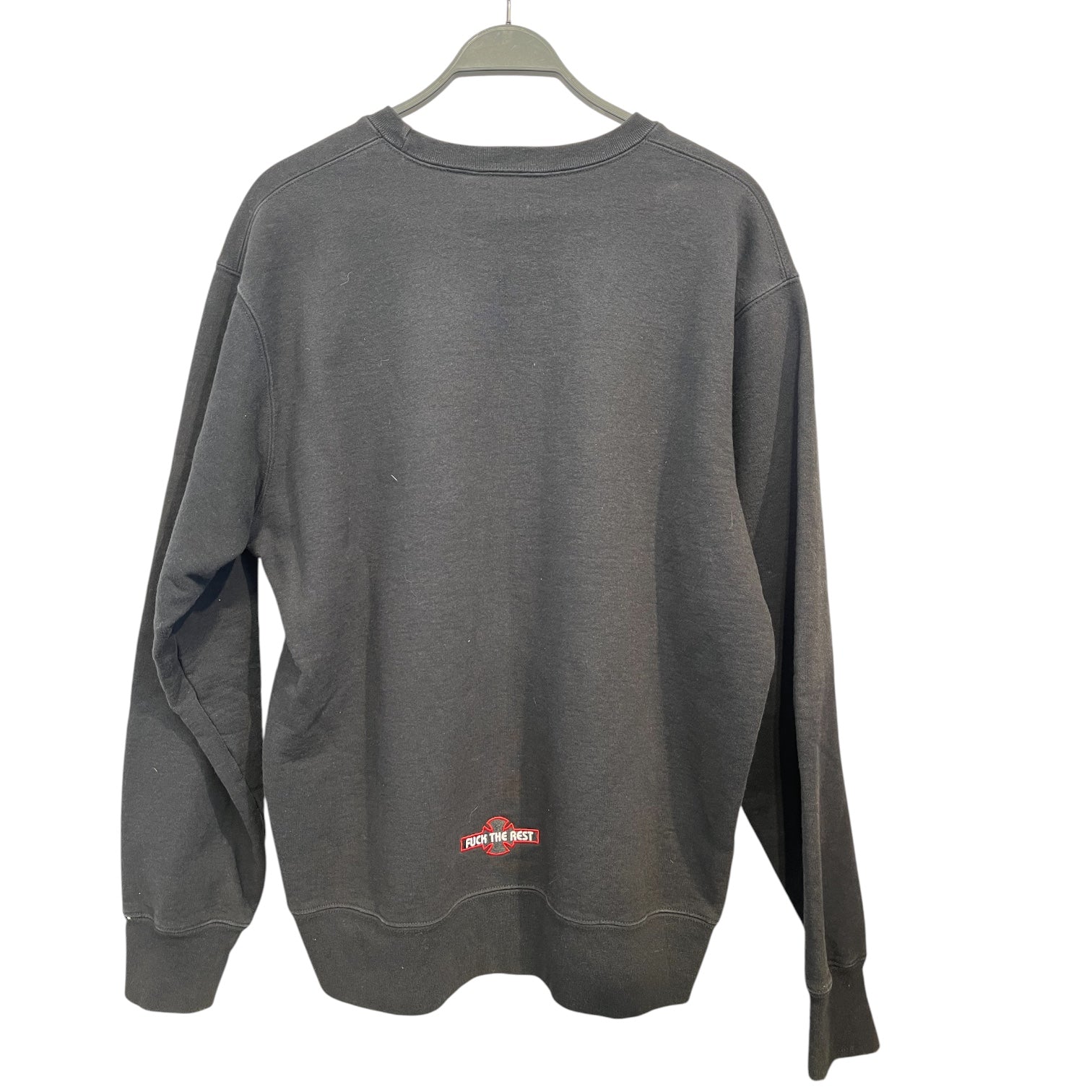 Supreme/Sweatshirt/XL/Cotton/BLK/INDEPENDENT FUCK THE REST view 2