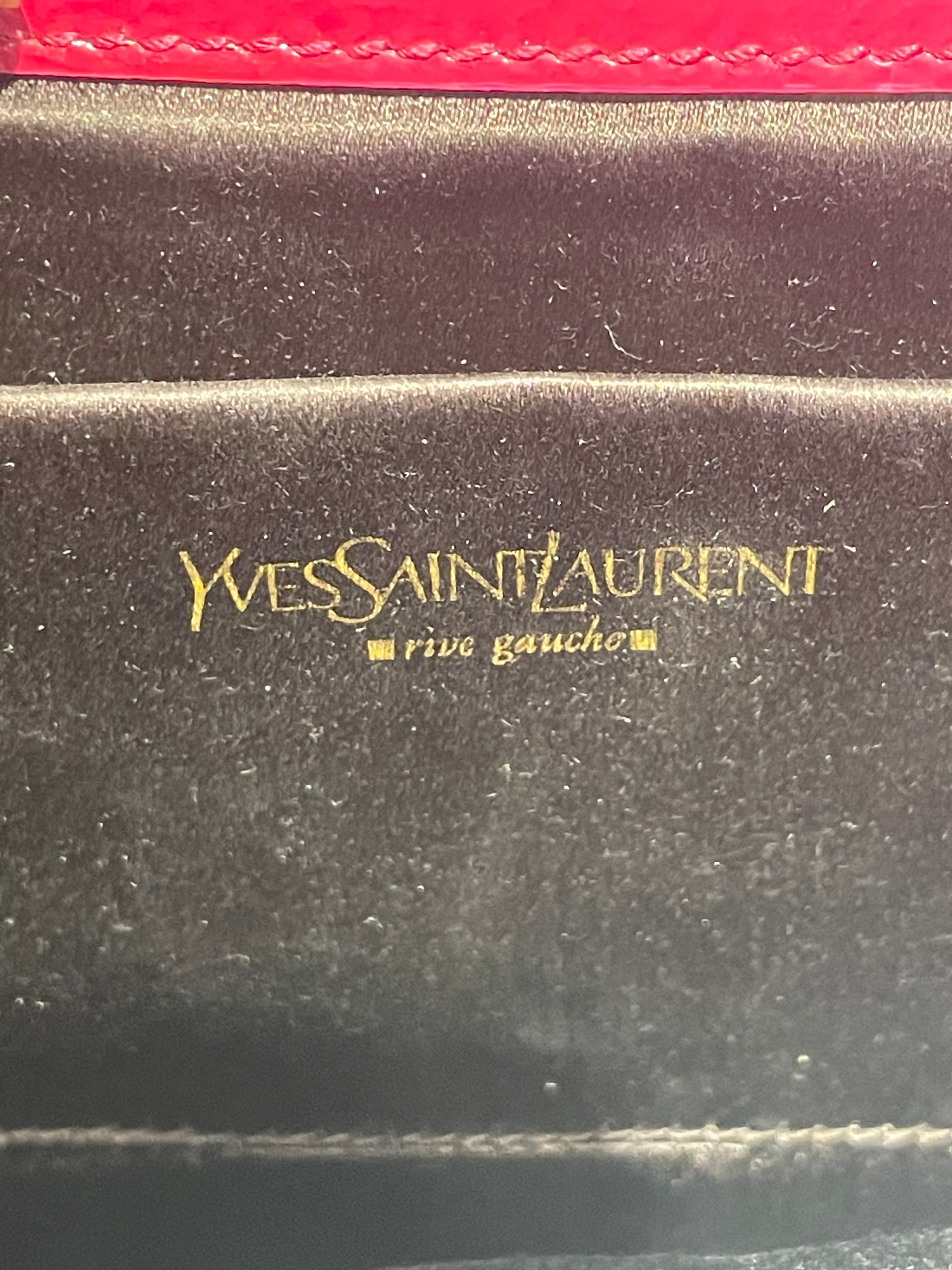 YVES SAINT LAURENT/Clutch Bag/Leather/RED/Belle de Jour Clutch view 5