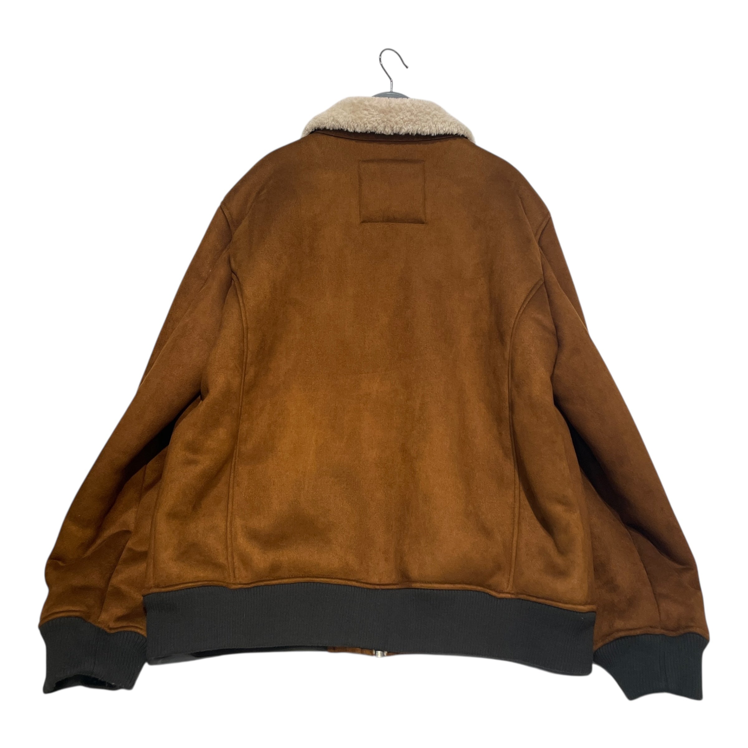 DKNY(DONNA KARAN NEW YORK)/Coat/XL/Polyester/CML/Faux Shearling Suede Bomber view 2