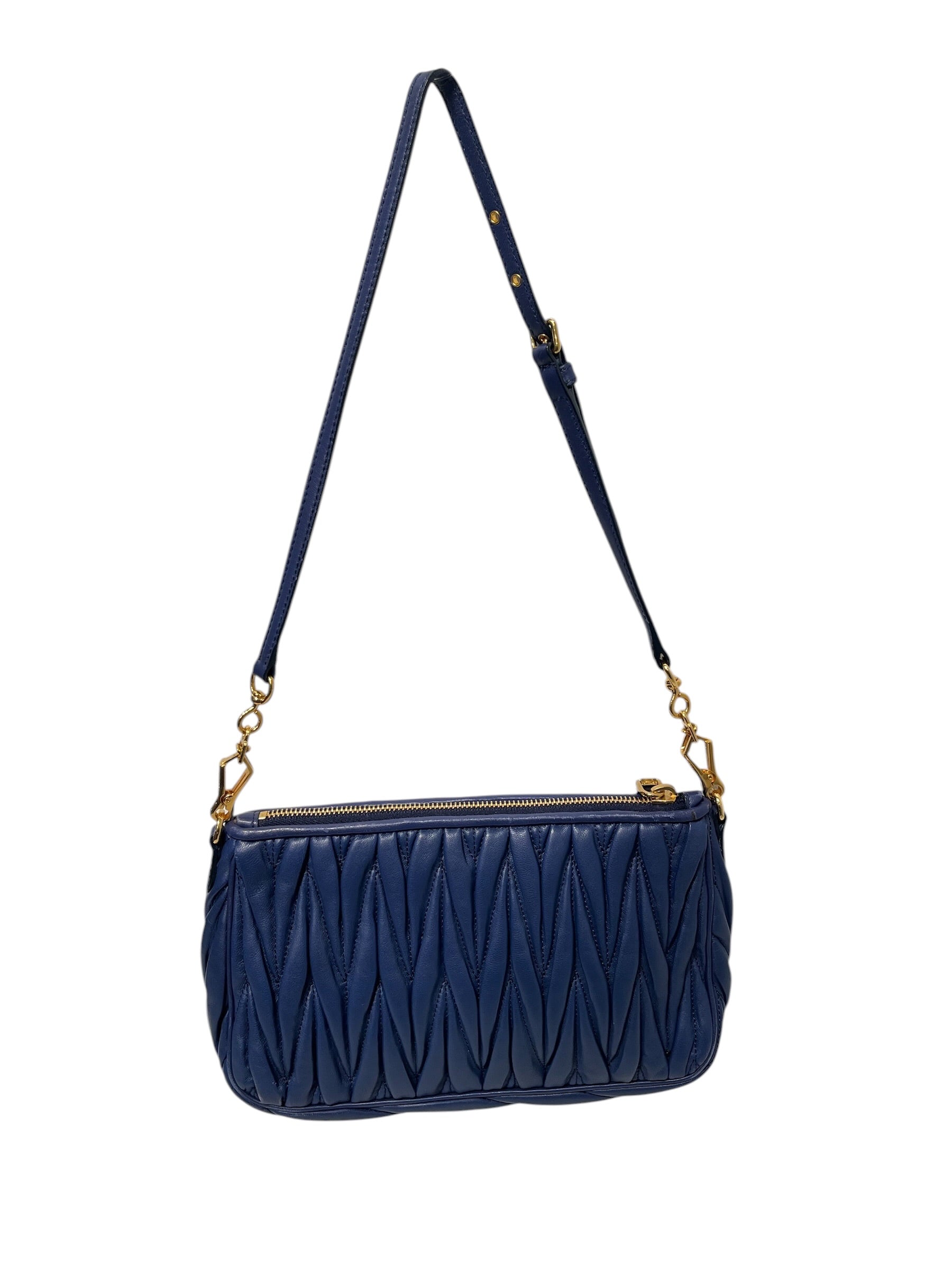 MIU MIU/Bag/Stripe/Leather/IDG/QUILTED MATELASSE view 2