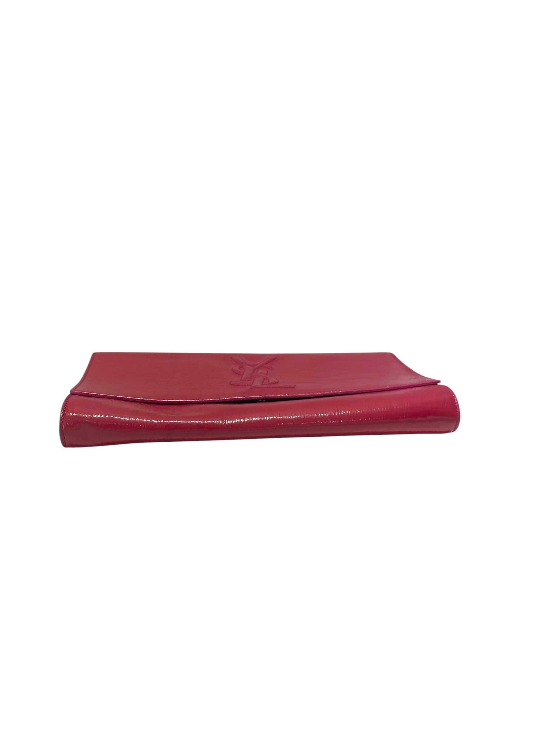 YVES SAINT LAURENT/Clutch Bag/Leather/RED/Belle de Jour Clutch view 3