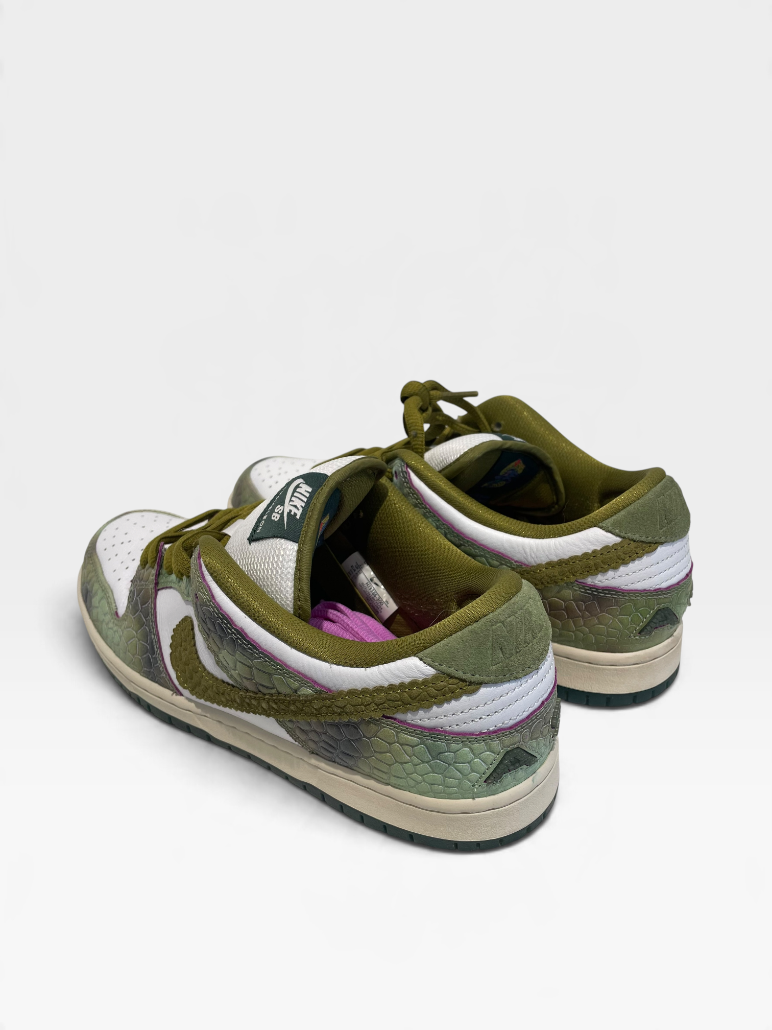 NIKE/X ALEXIS SABLONE DUNK LOW/Low-Sneakers/US 11/Leather/GRN/HJ3386-300 view 2