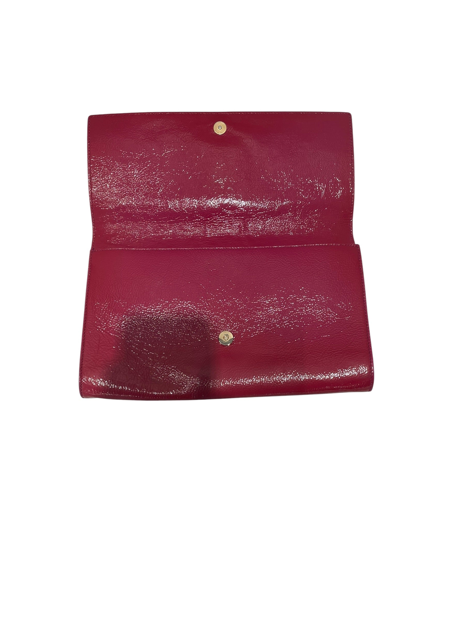 YVES SAINT LAURENT/Clutch Bag/Leather/RED/Belle de Jour Clutch view 4