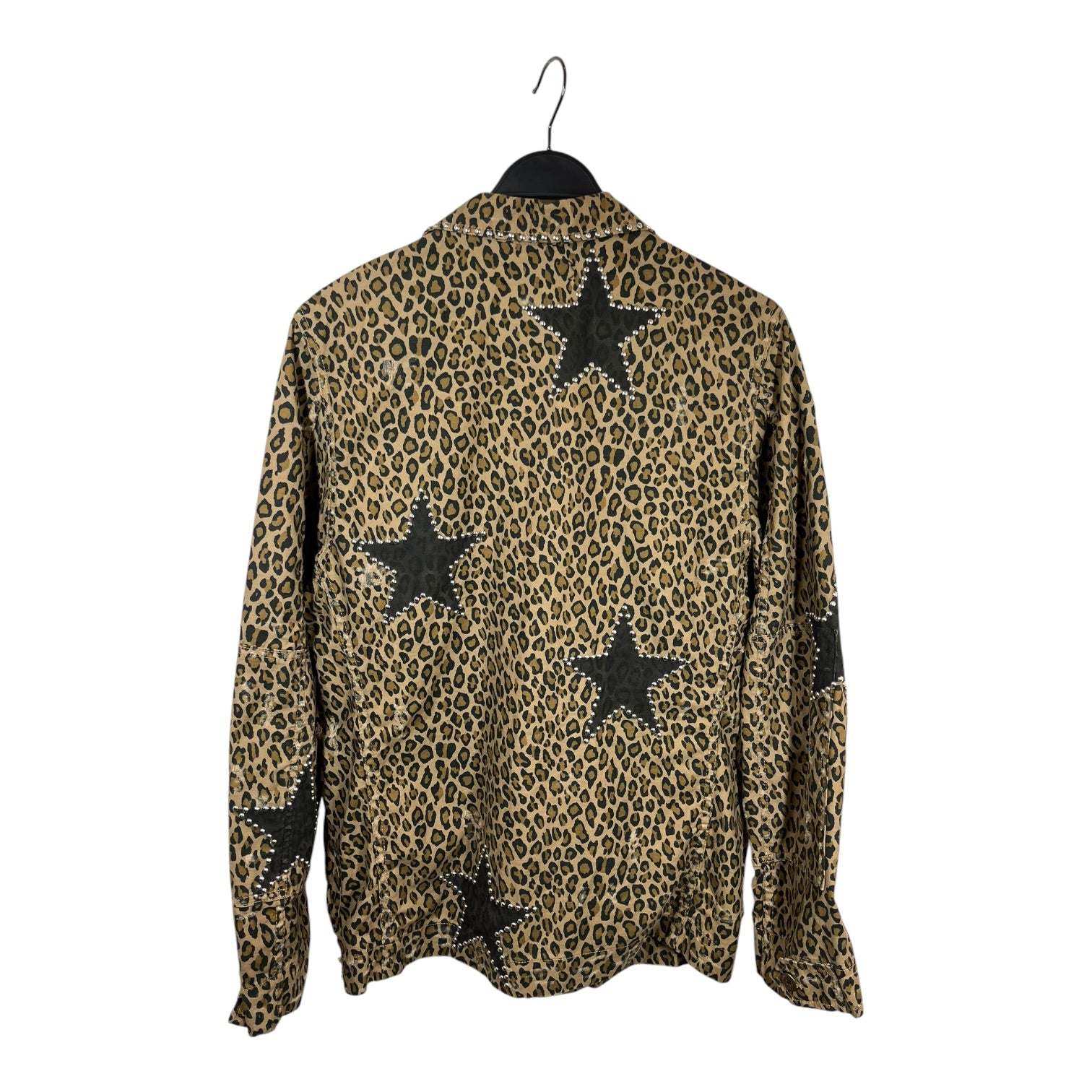 AMIRI/Jacket/L/Cotton/BRW/Animal Pattern/Studded Leopard Print Jacket view 2