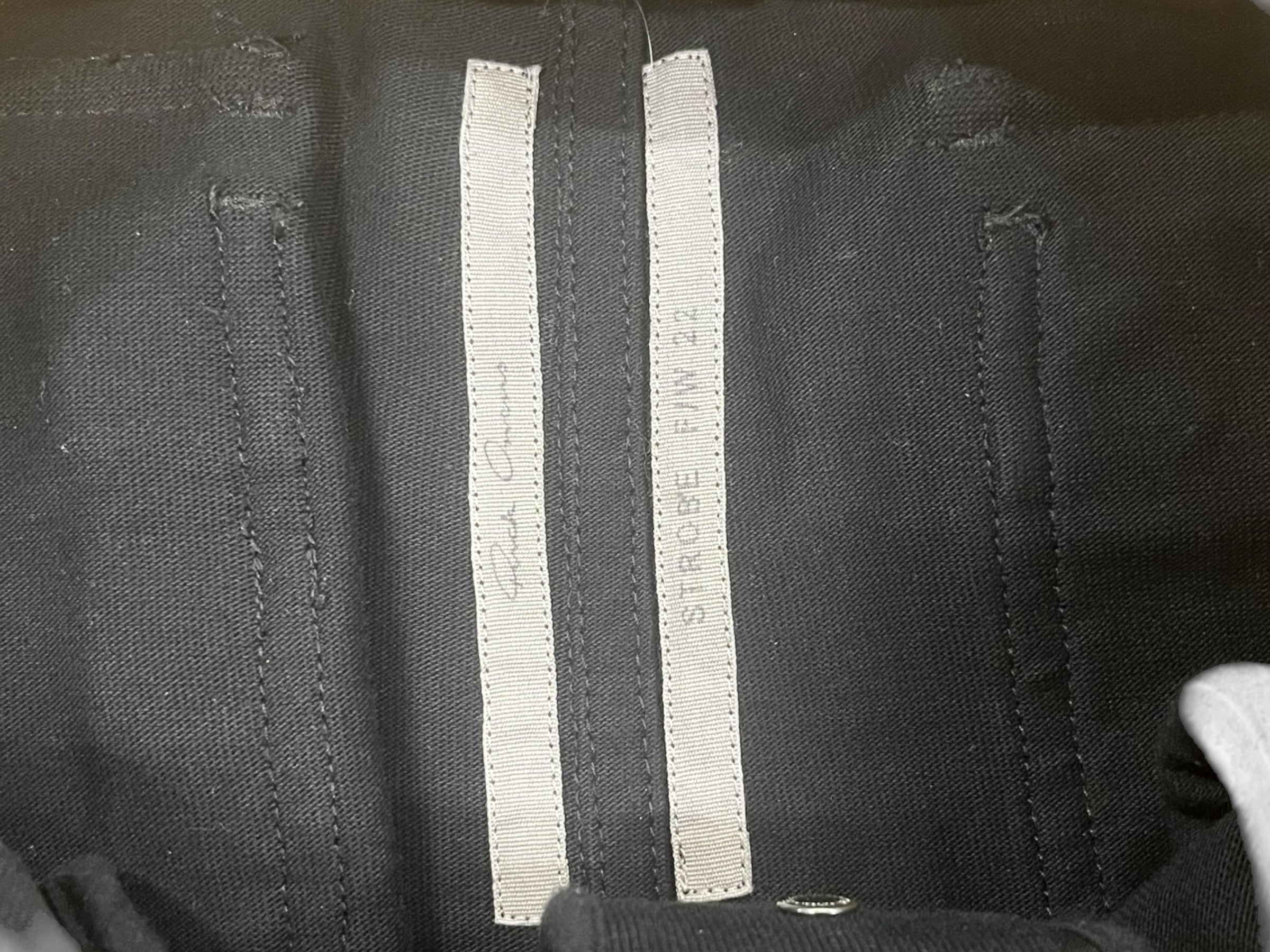 Rick Owens/Skinny Pants/6/Cotton/BLK/Strobe Cargos view 3