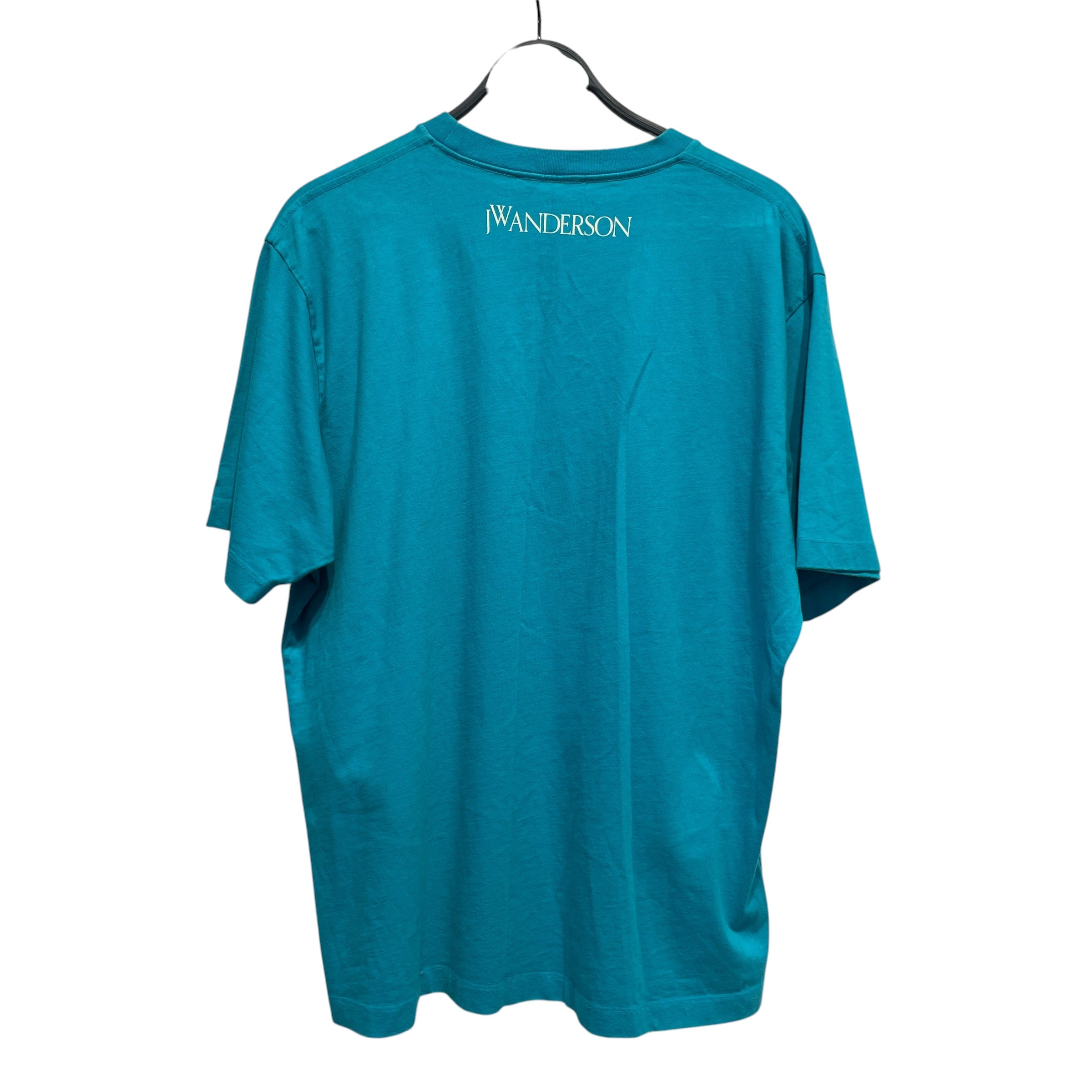 JW ANDERSON(J.W.ANDERSON)/T-Shirt/L/Cotton/BLU/Graphic/ view 2