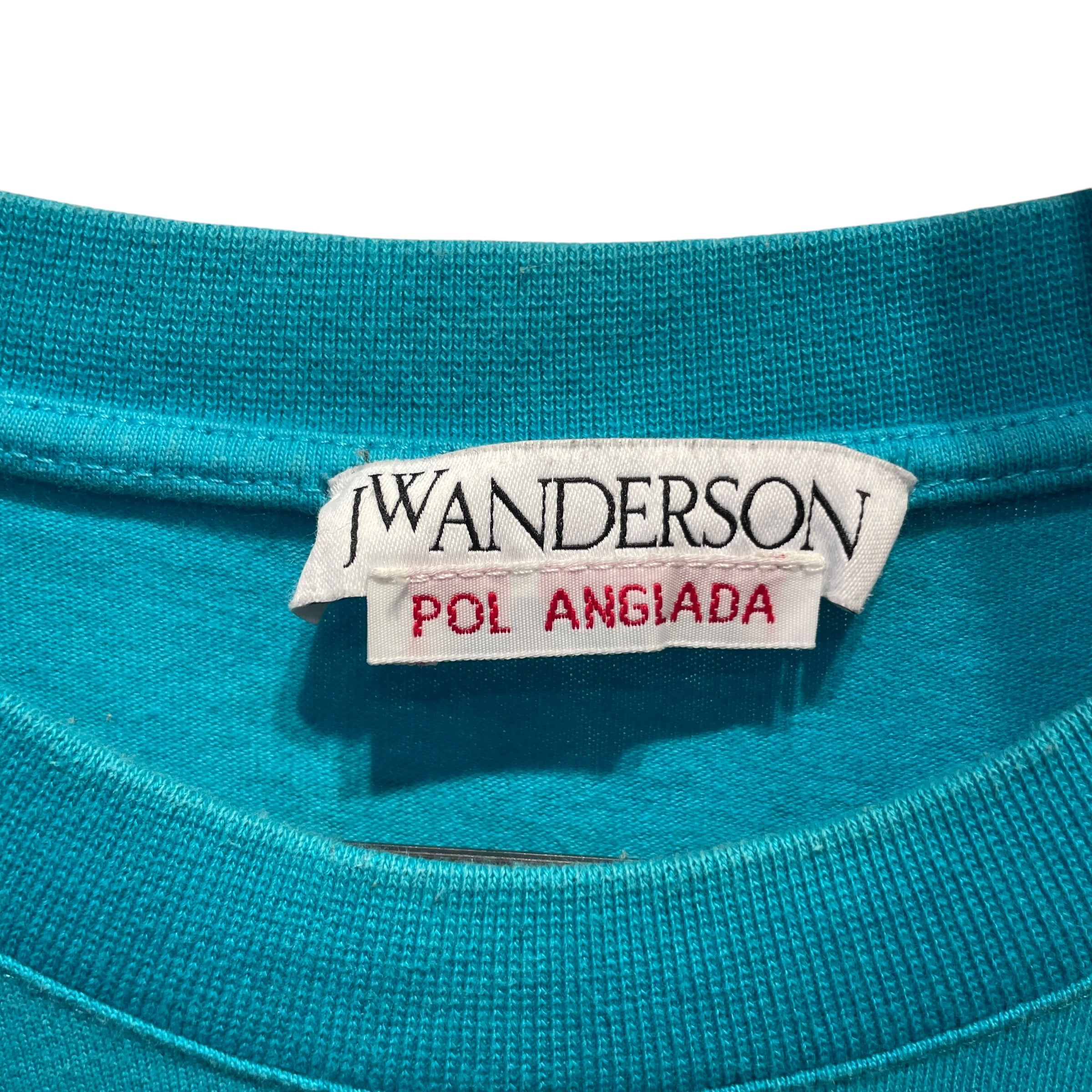 JW ANDERSON(J.W.ANDERSON)/T-Shirt/L/Cotton/BLU/Graphic/ view 3