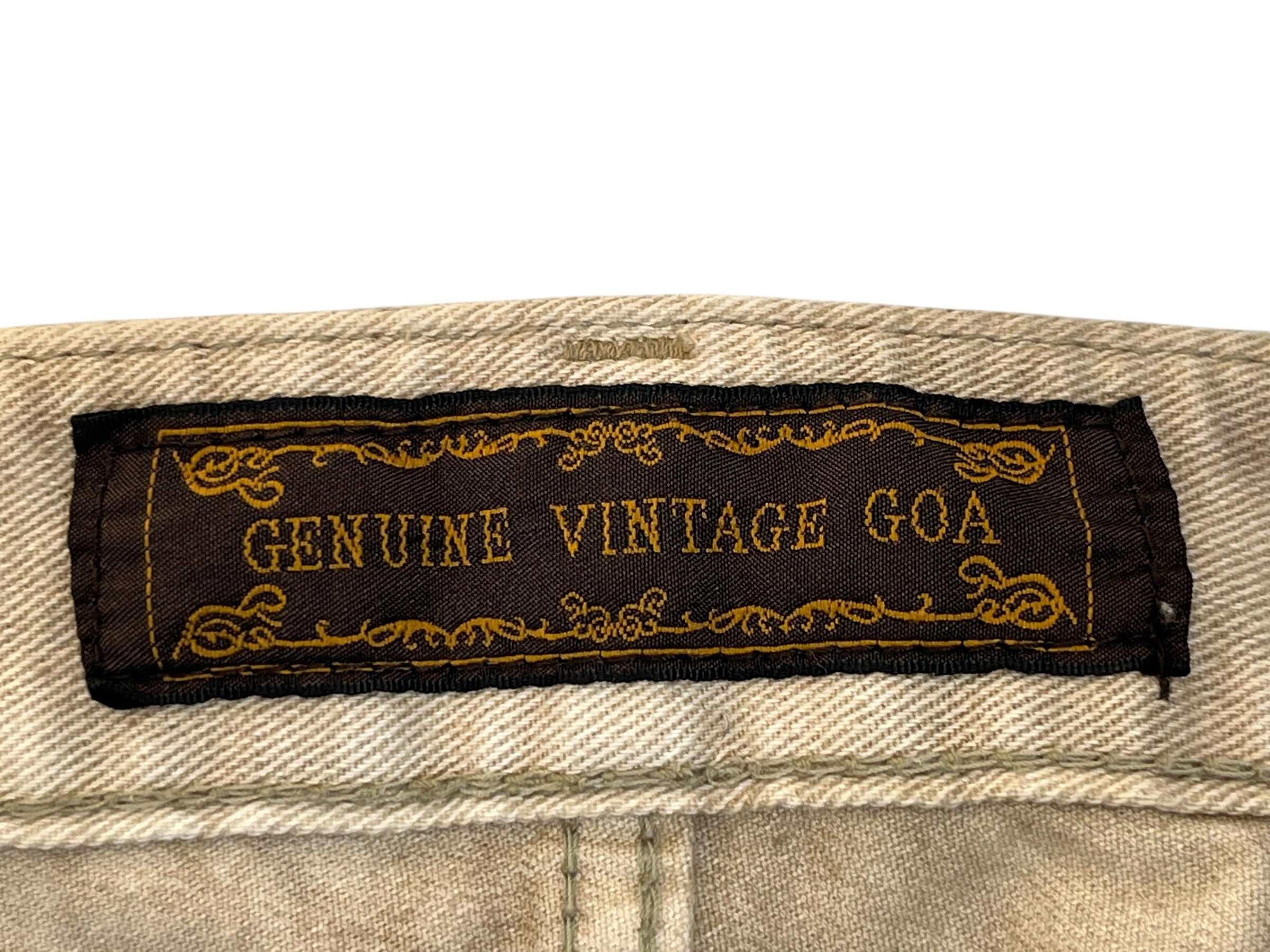goa/Skinny Pants/1/Cotton/BRW/All Over Print/ view 4