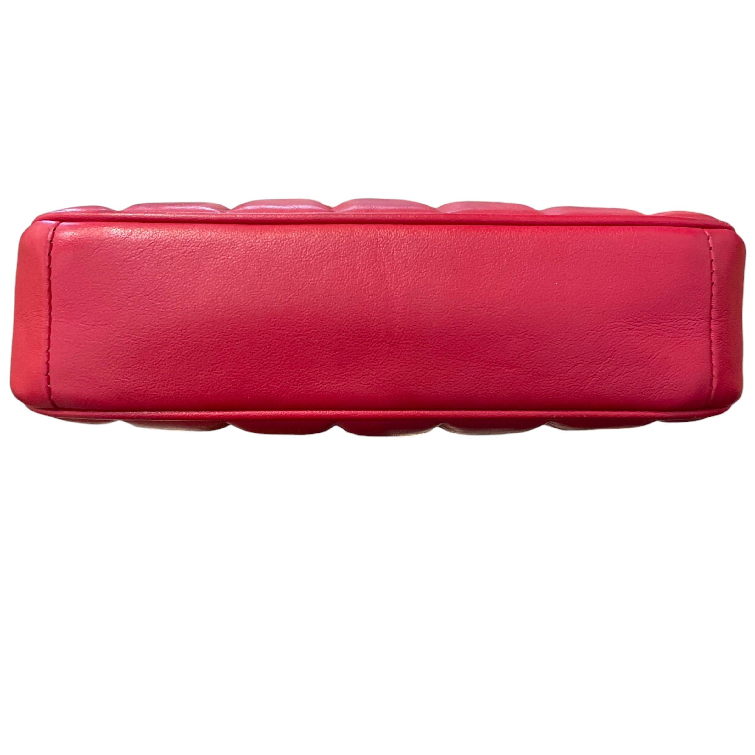 COACH/Bag/Leather/RED/nolita 19 red shoulder bag view 4