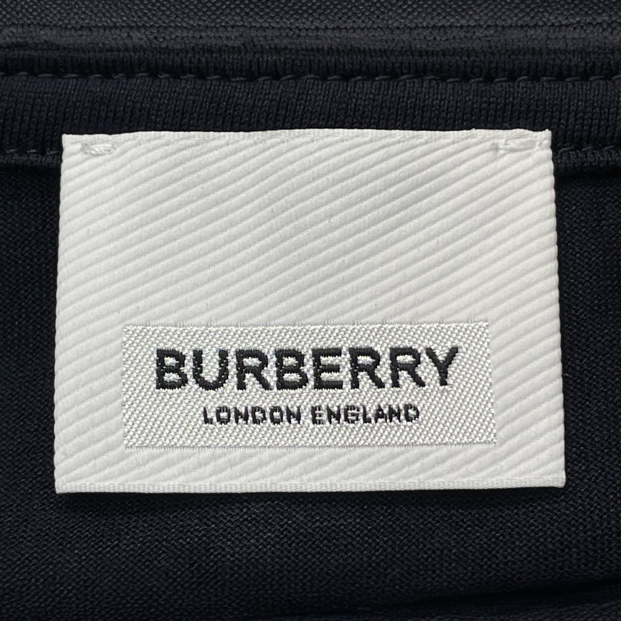 BURBERRY LONDON/T-Shirt/M/Cotton/BLK/BURBERRY LONDON ENGLAND view 3