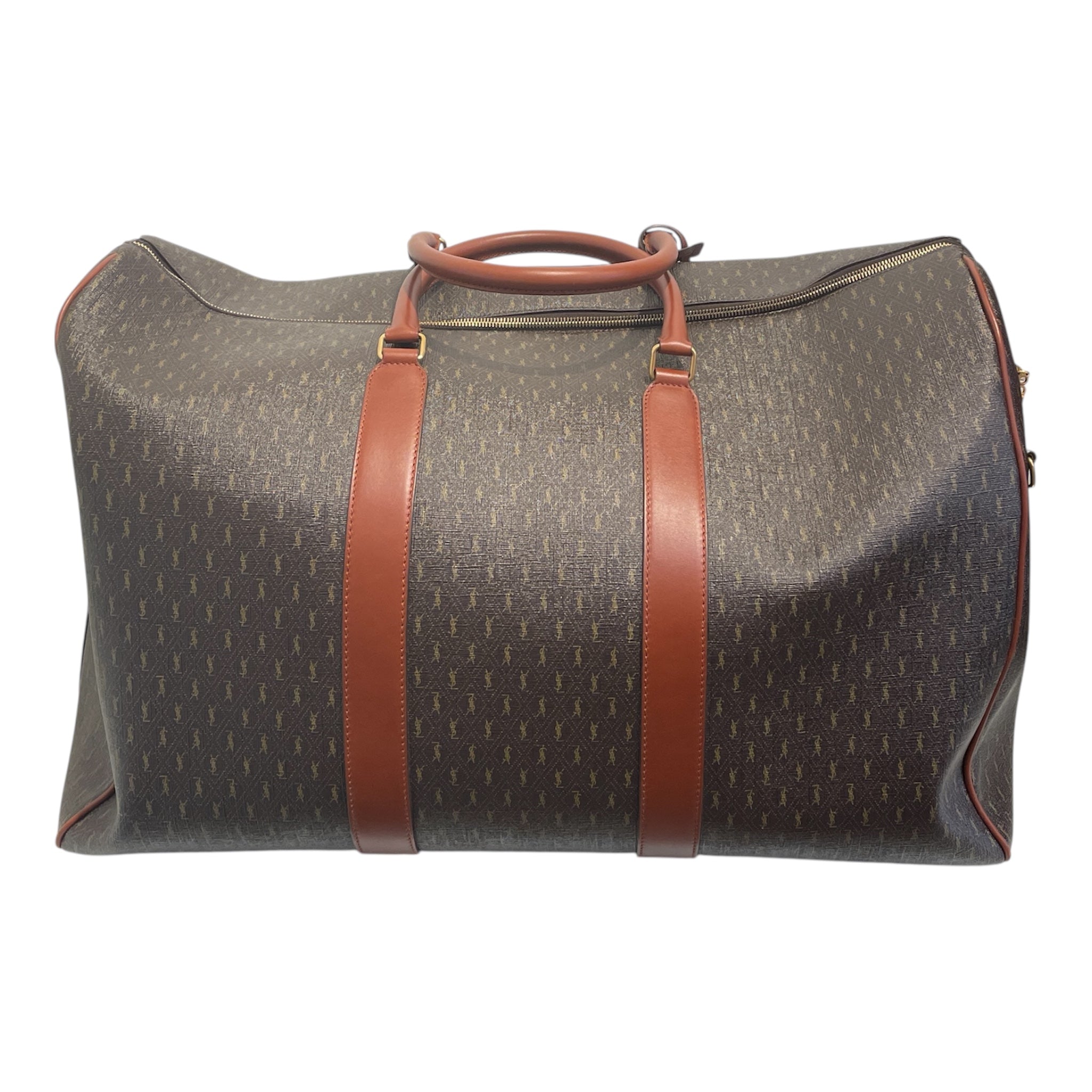 SAINT LAURENT/Luggage/Monogram/Leather/BRW/Le Monogramme 72H view 2
