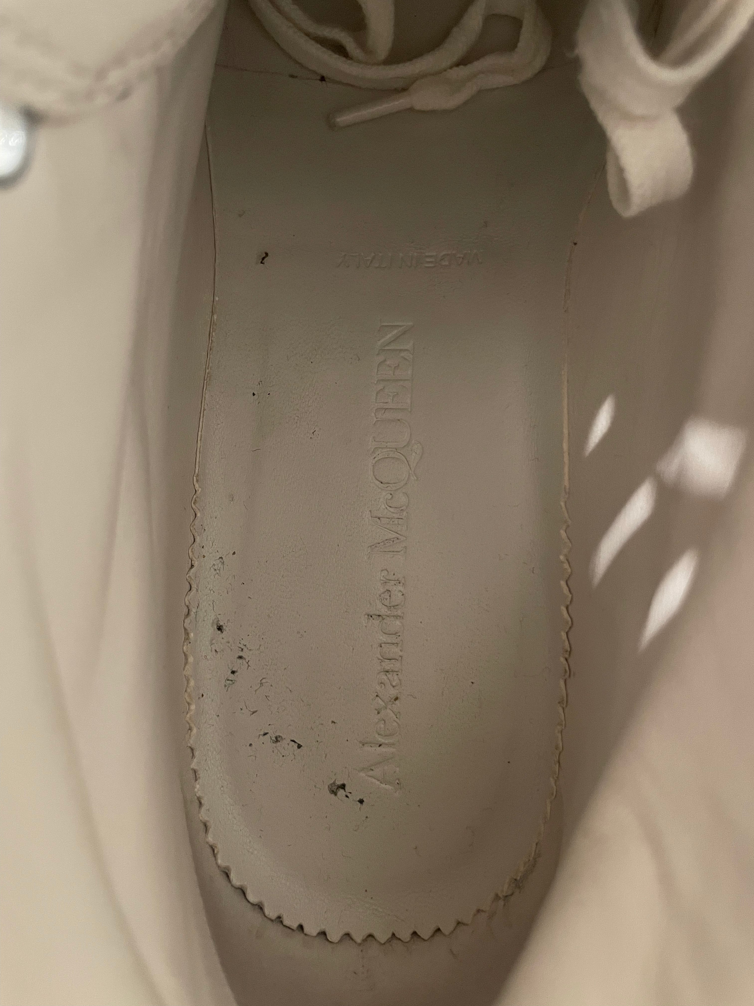 Alexander McQueen/Boots/EU 37/WHT/TREAD SLICK BOOT view 3