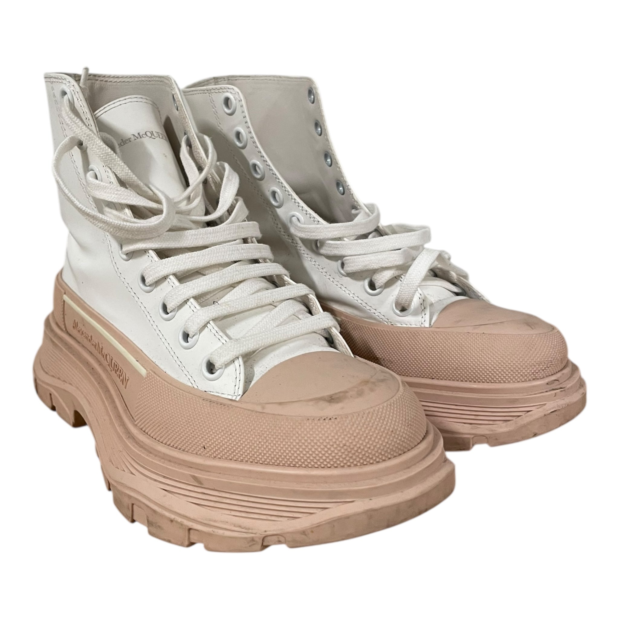 Alexander McQueen/Boots/EU 37/WHT/TREAD SLICK BOOT view 1
