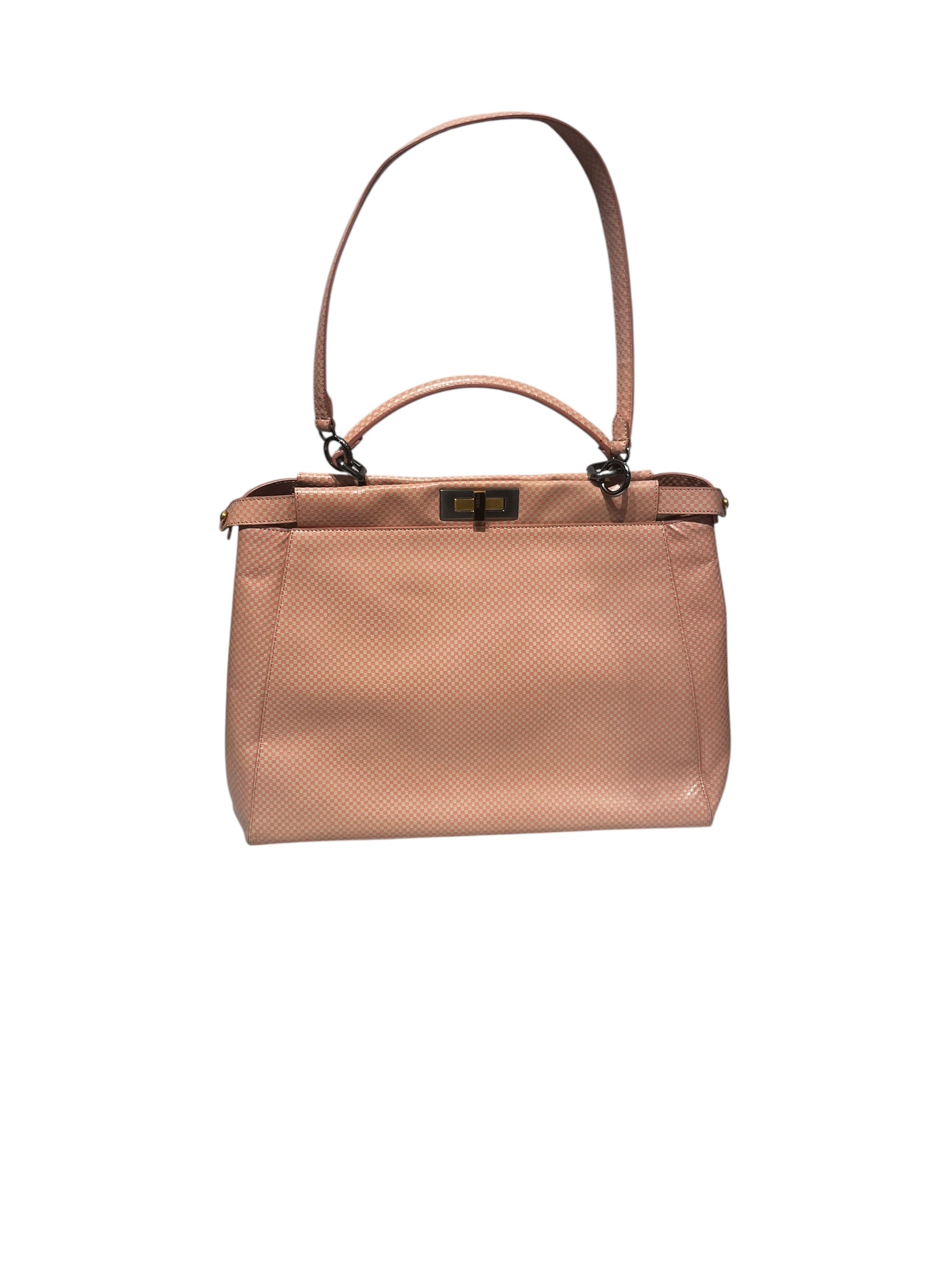 FENDI/Hand Bag/Leather/PNK/Peekabo Hand Bag view 2