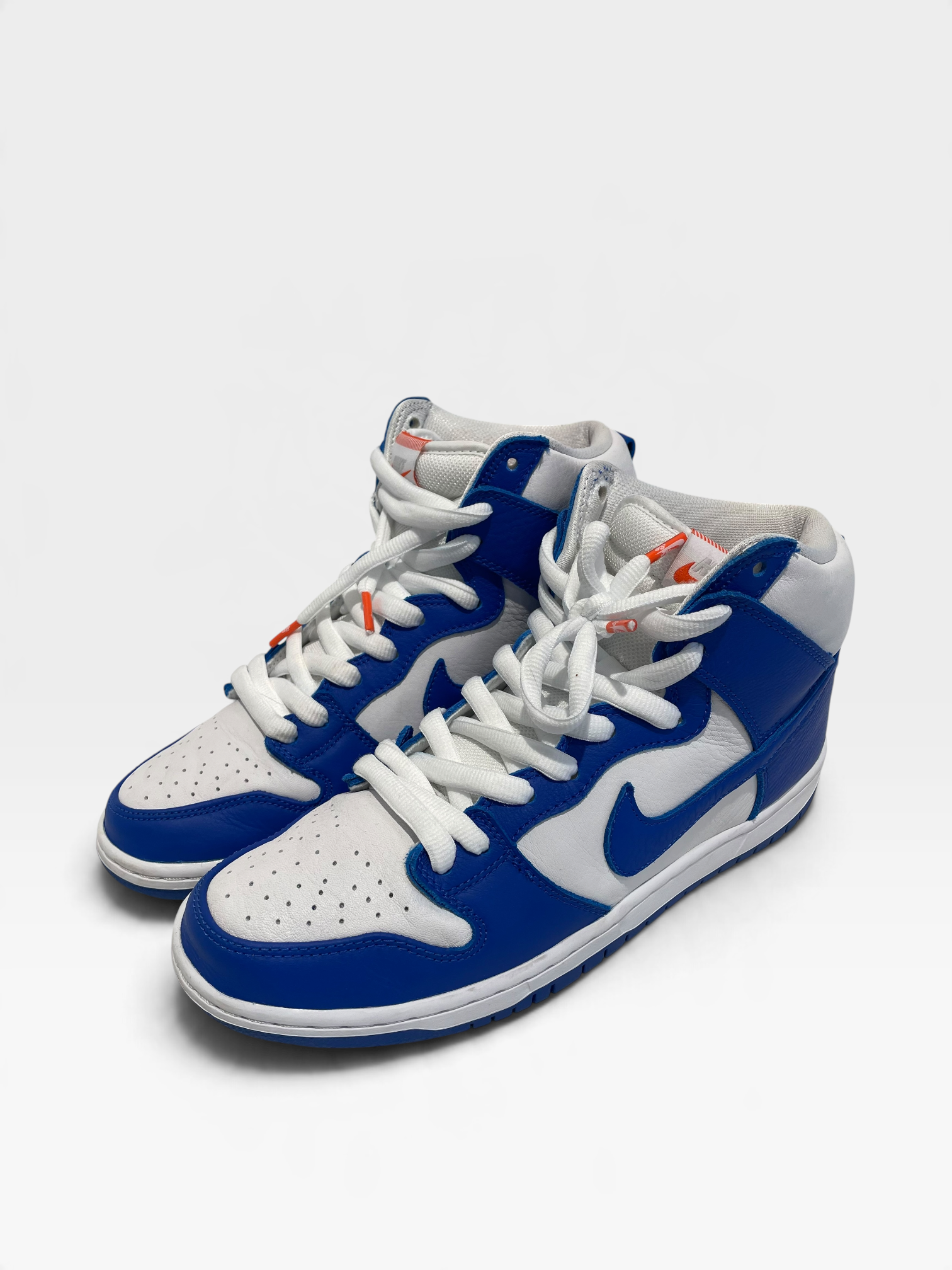 NIKE/DUNK HIGH PRO ISO/Hi-Sneakers/US 10.5/Leather/BLU/DH7149-400 view 4