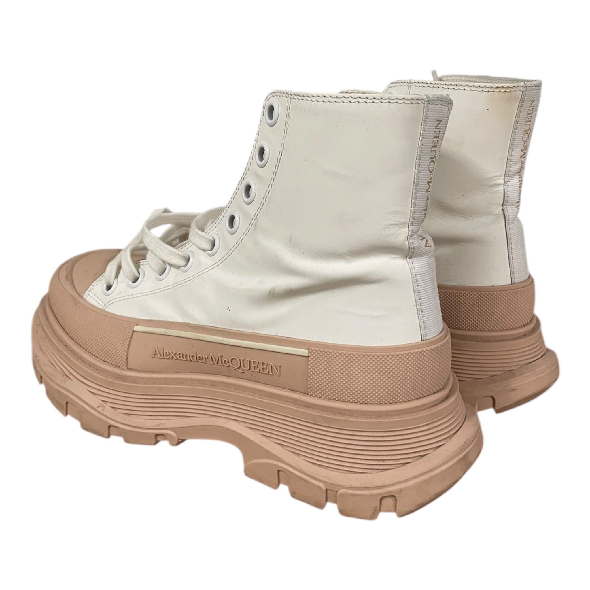 Alexander McQueen/Boots/EU 37/WHT/TREAD SLICK BOOT view 2